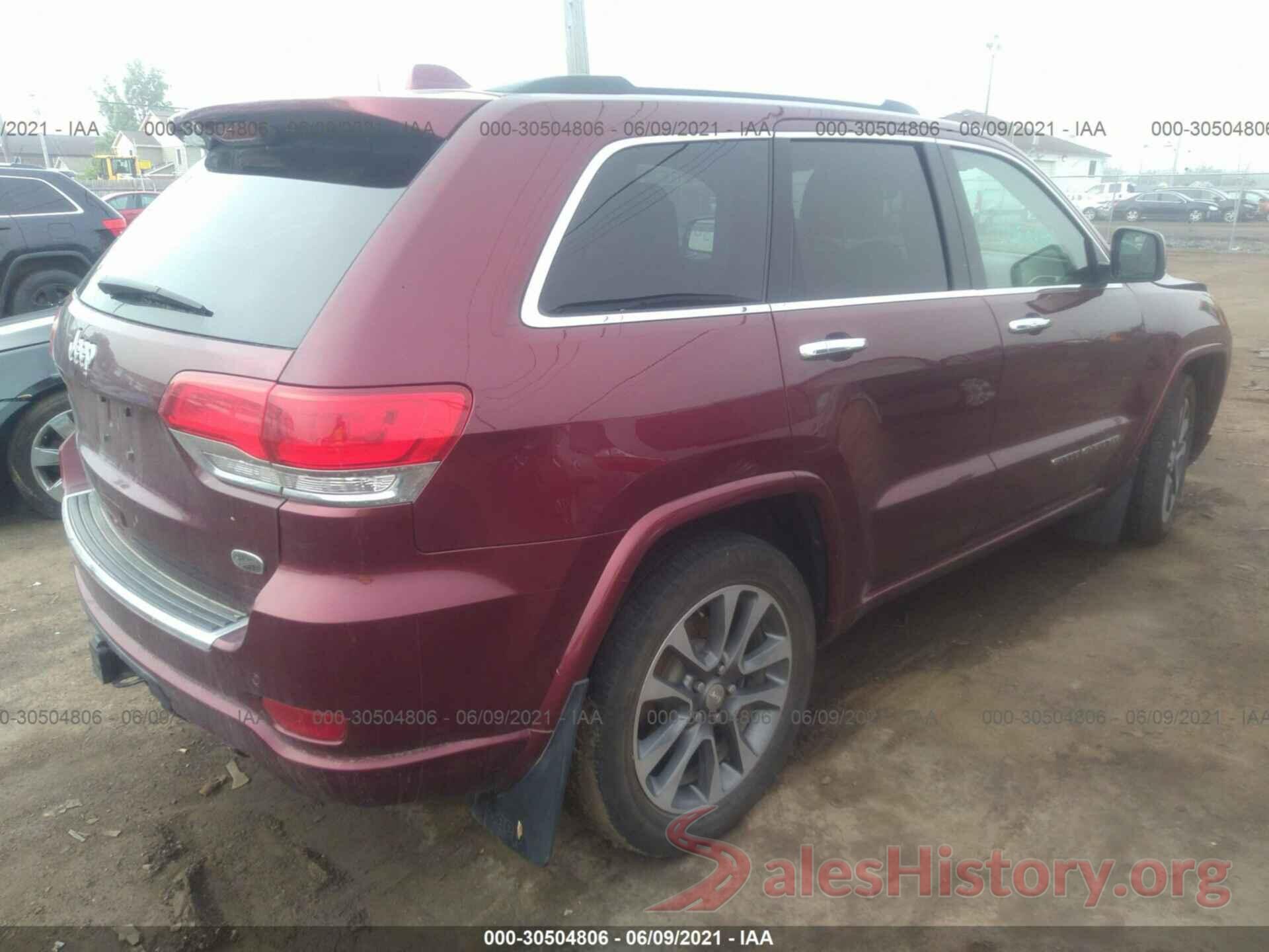 1C4RJFCT4HC923024 2017 JEEP GRAND CHEROKEE