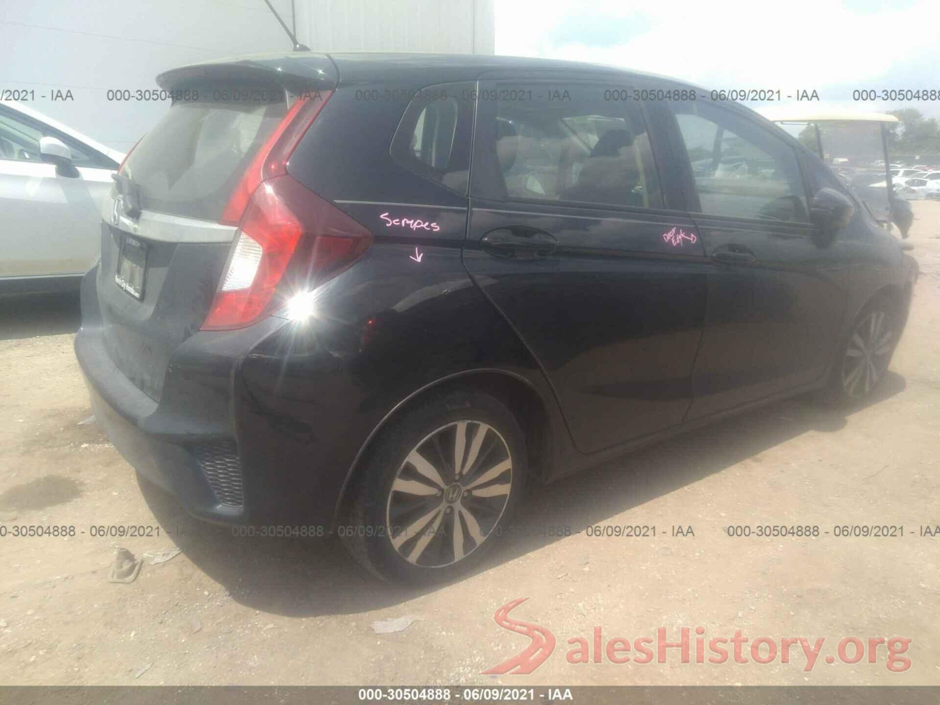 JHMGK5H78GX044030 2016 HONDA FIT