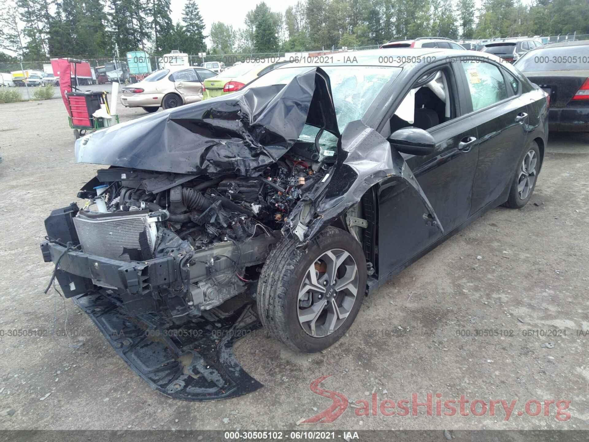 3KPF24AD8KE113279 2019 KIA FORTE