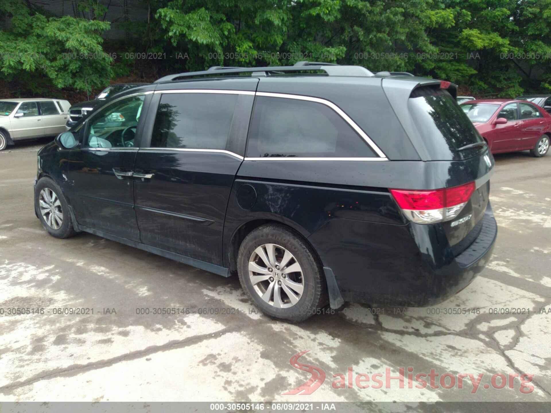 5FNRL5H63GB152595 2016 HONDA ODYSSEY