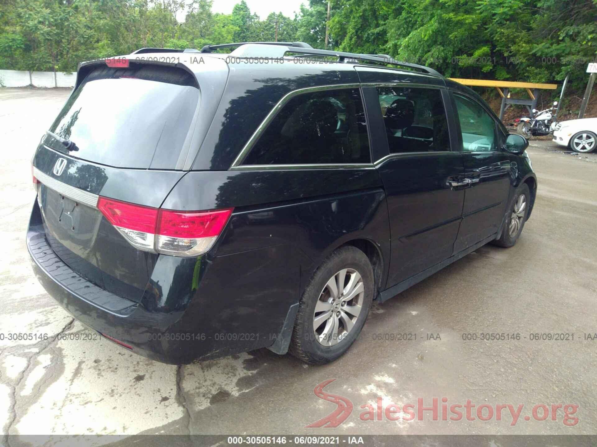 5FNRL5H63GB152595 2016 HONDA ODYSSEY