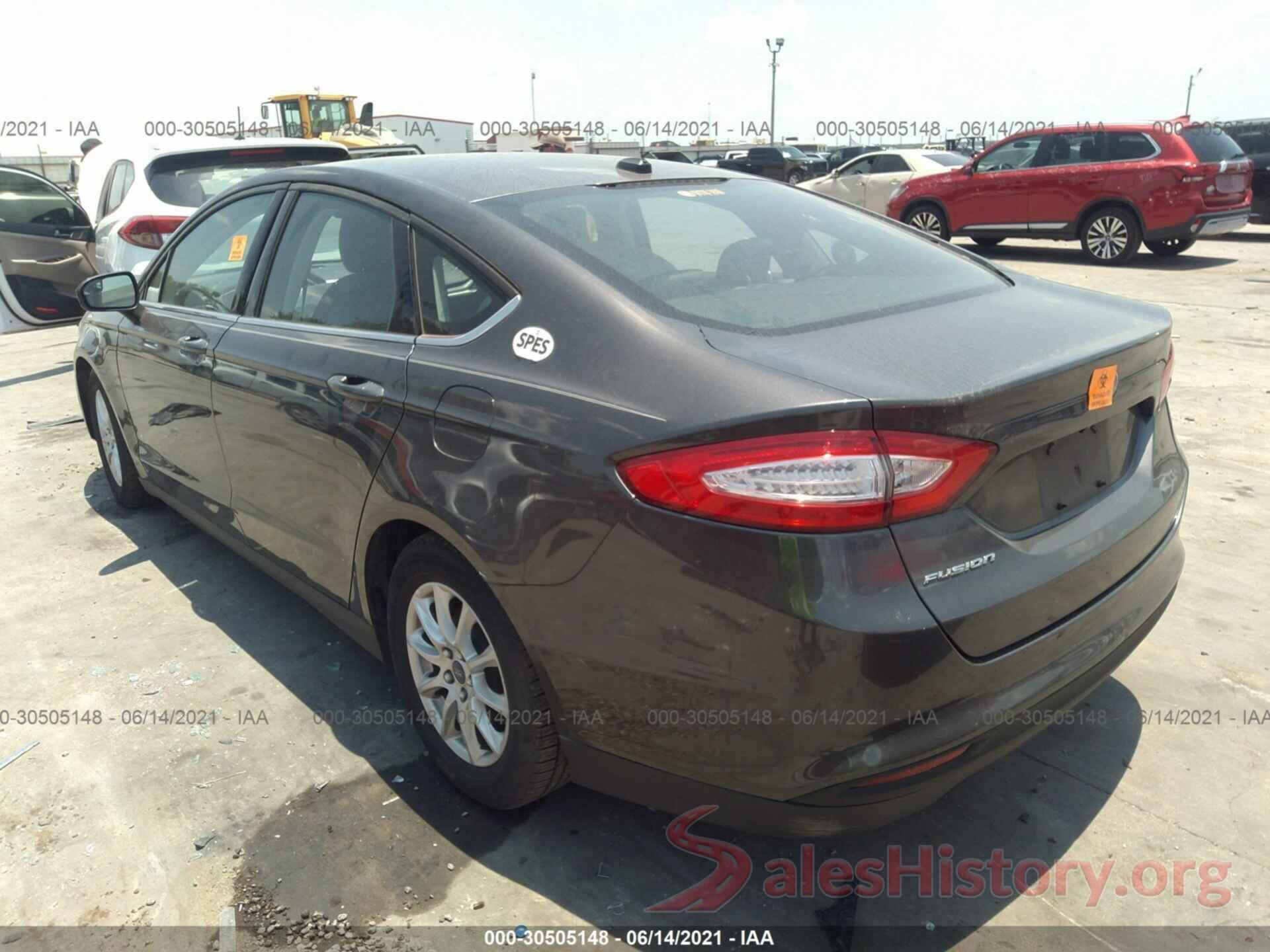 3FA6P0G71GR114050 2016 FORD FUSION