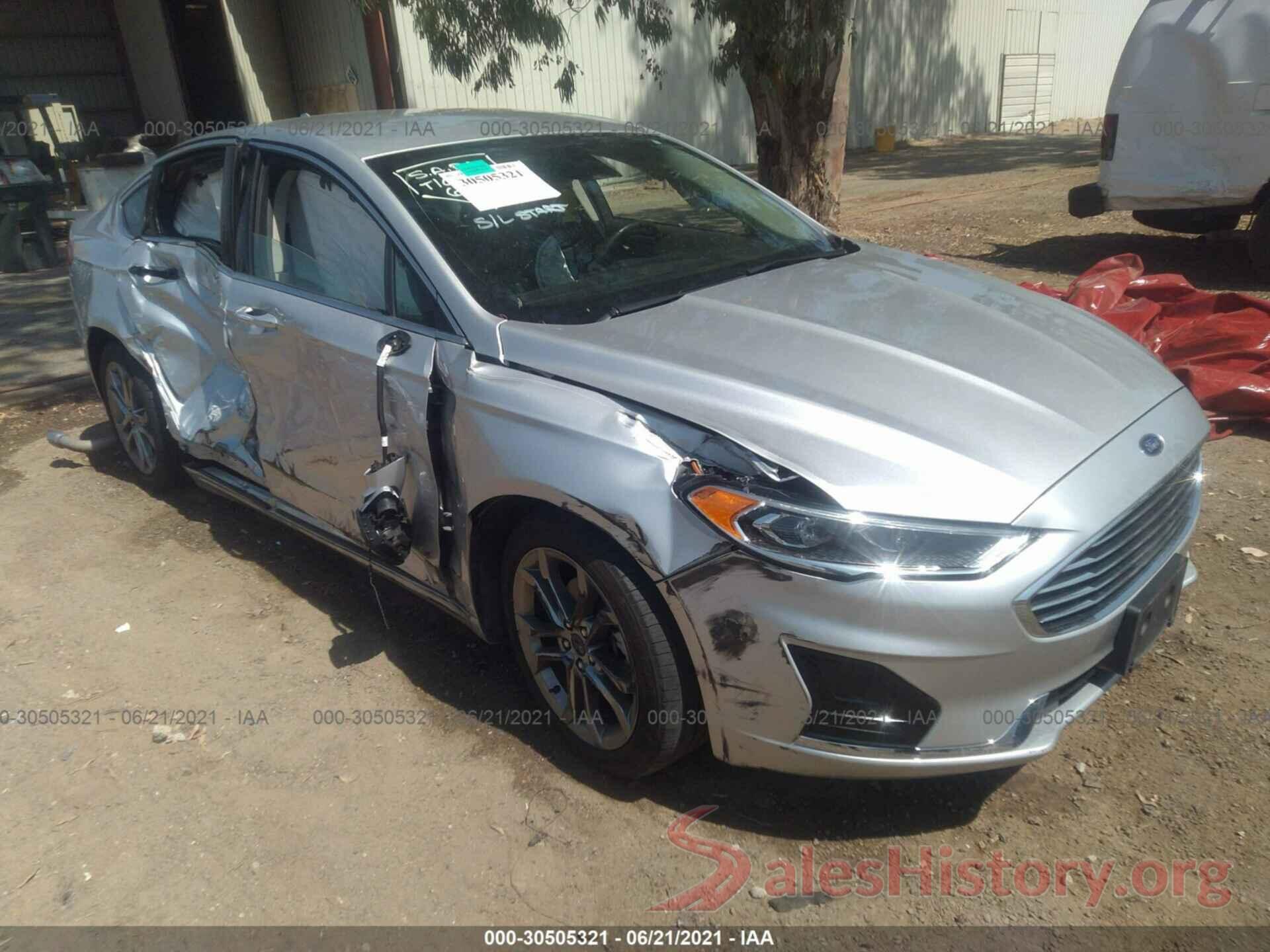 3FA6P0CD8KR180258 2019 FORD FUSION