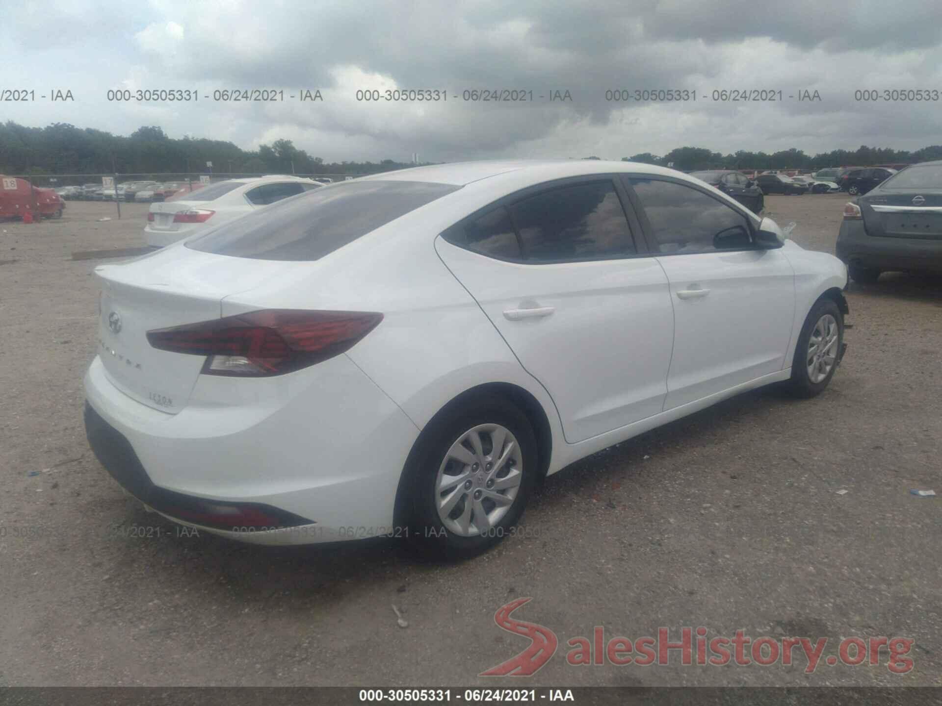 5NPD74LF4KH473927 2019 HYUNDAI ELANTRA