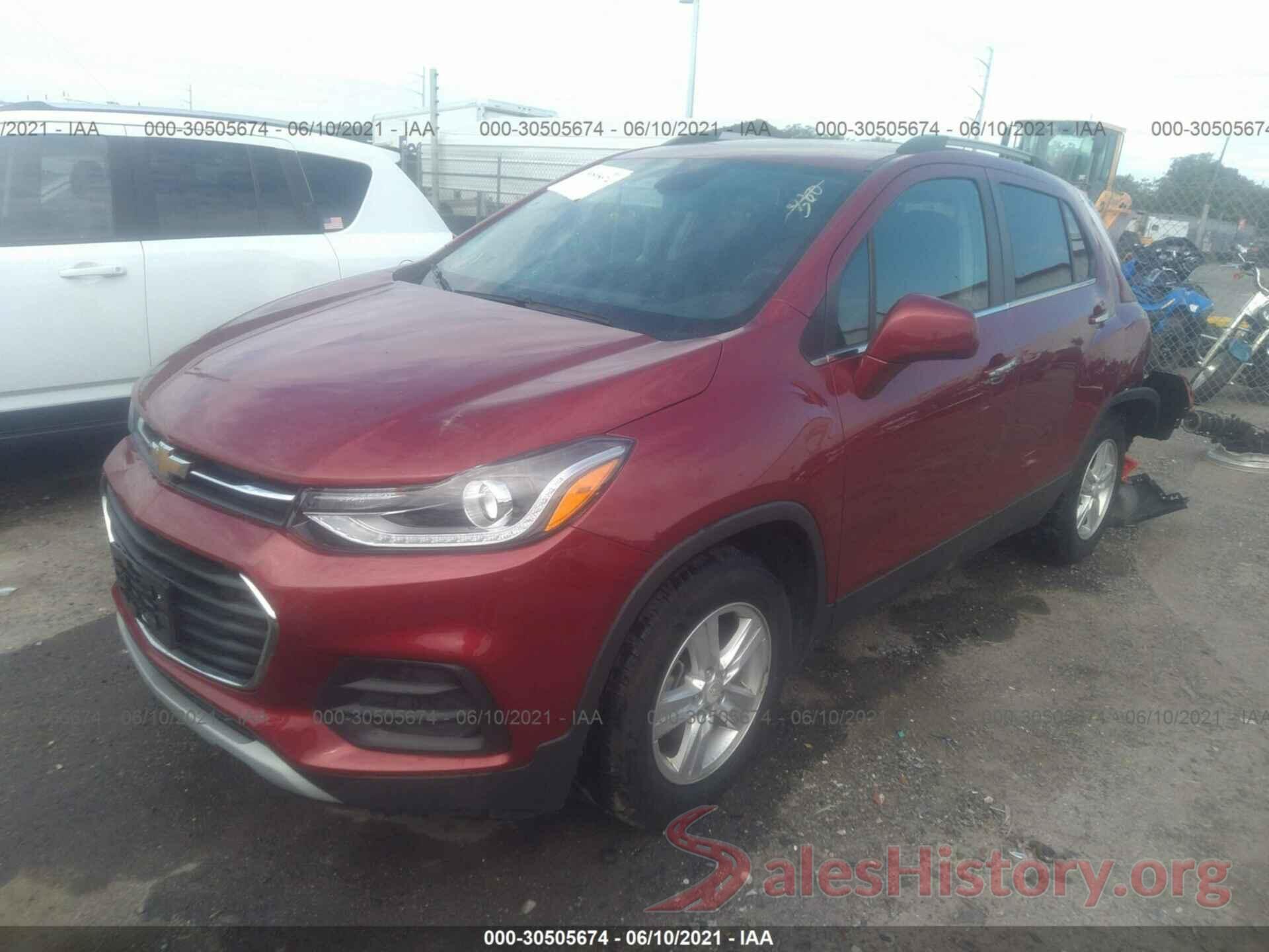 3GNCJLSB3KL116610 2019 CHEVROLET TRAX