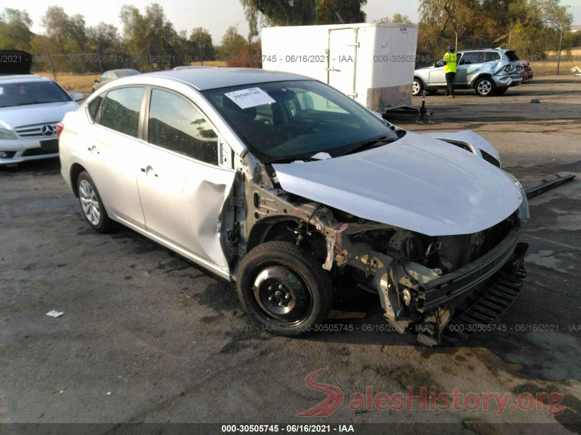 3N1AB7AP0JY253543 2018 NISSAN SENTRA