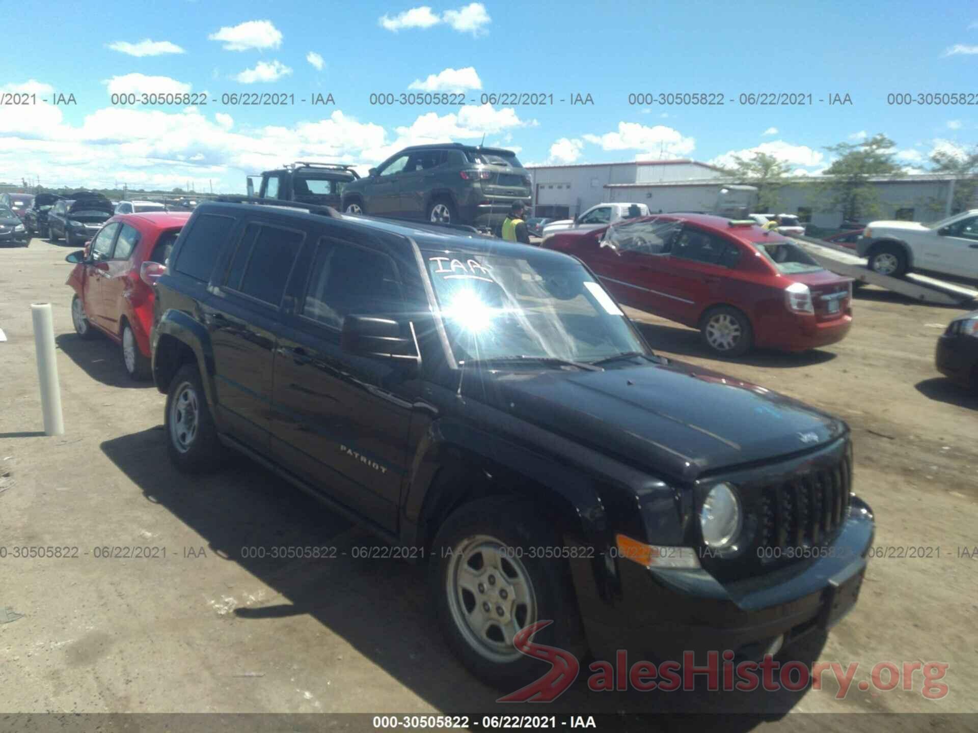 1C4NJPBA6GD812407 2016 JEEP PATRIOT