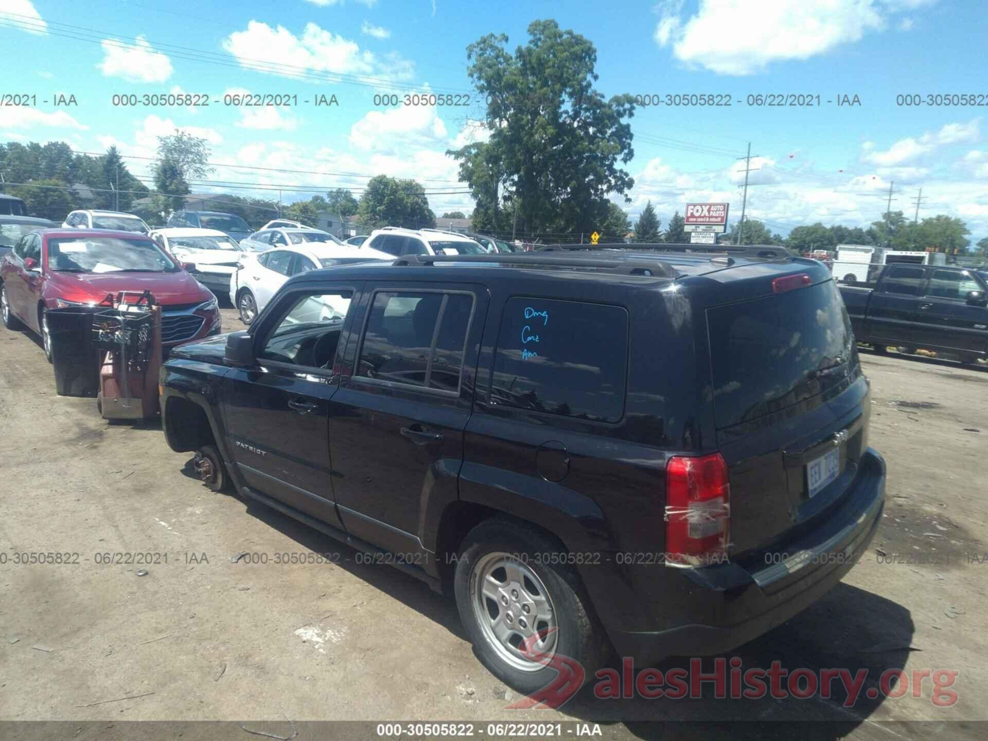 1C4NJPBA6GD812407 2016 JEEP PATRIOT