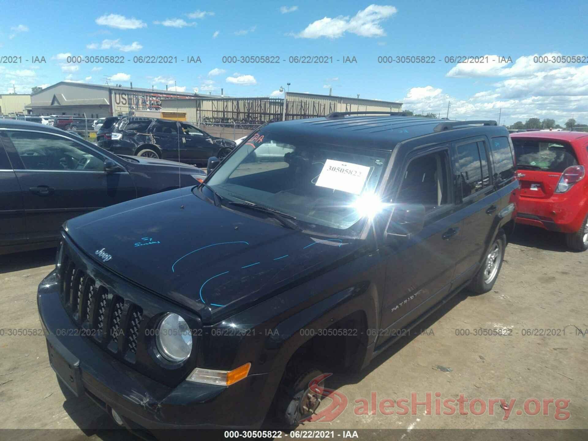 1C4NJPBA6GD812407 2016 JEEP PATRIOT