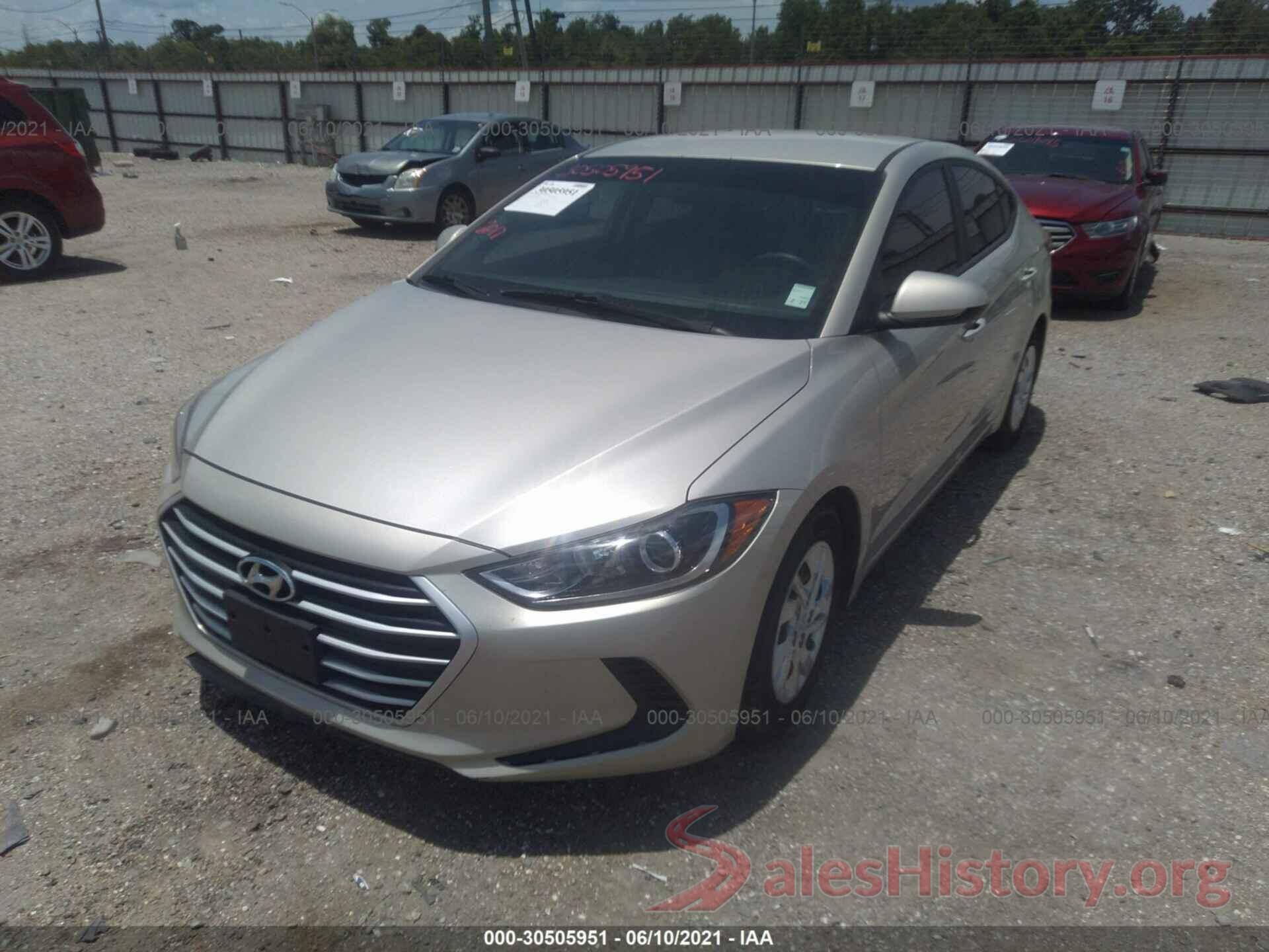 5NPD74LF9HH104151 2017 HYUNDAI ELANTRA