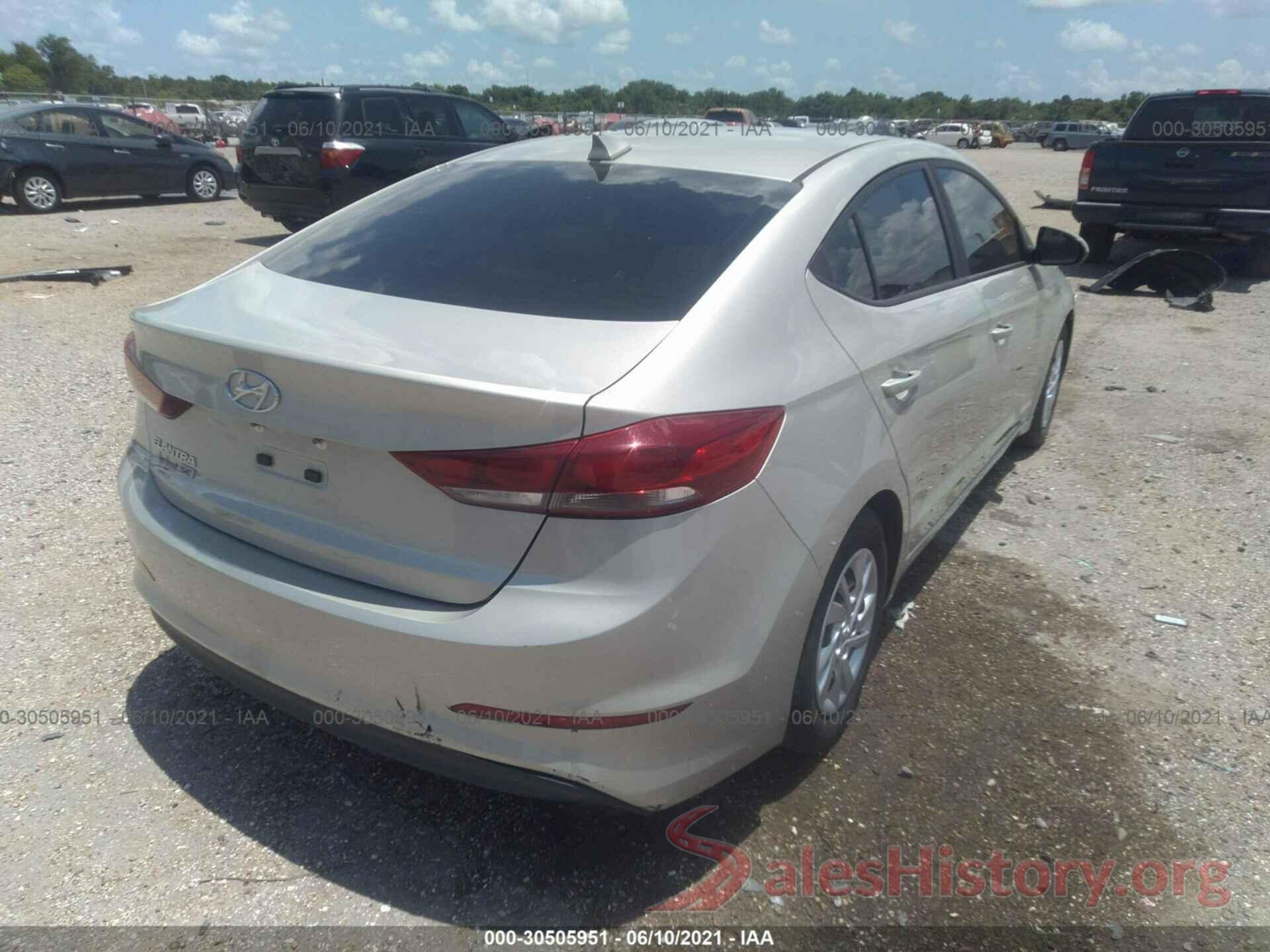 5NPD74LF9HH104151 2017 HYUNDAI ELANTRA