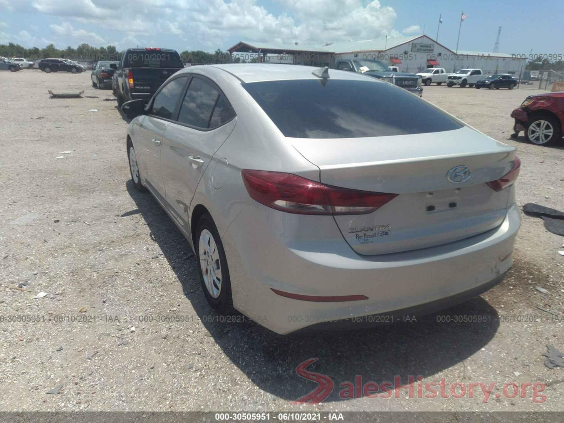 5NPD74LF9HH104151 2017 HYUNDAI ELANTRA