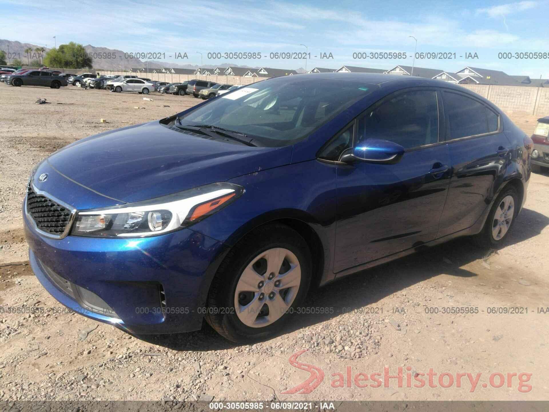 3KPFK4A7XJE236056 2018 KIA FORTE