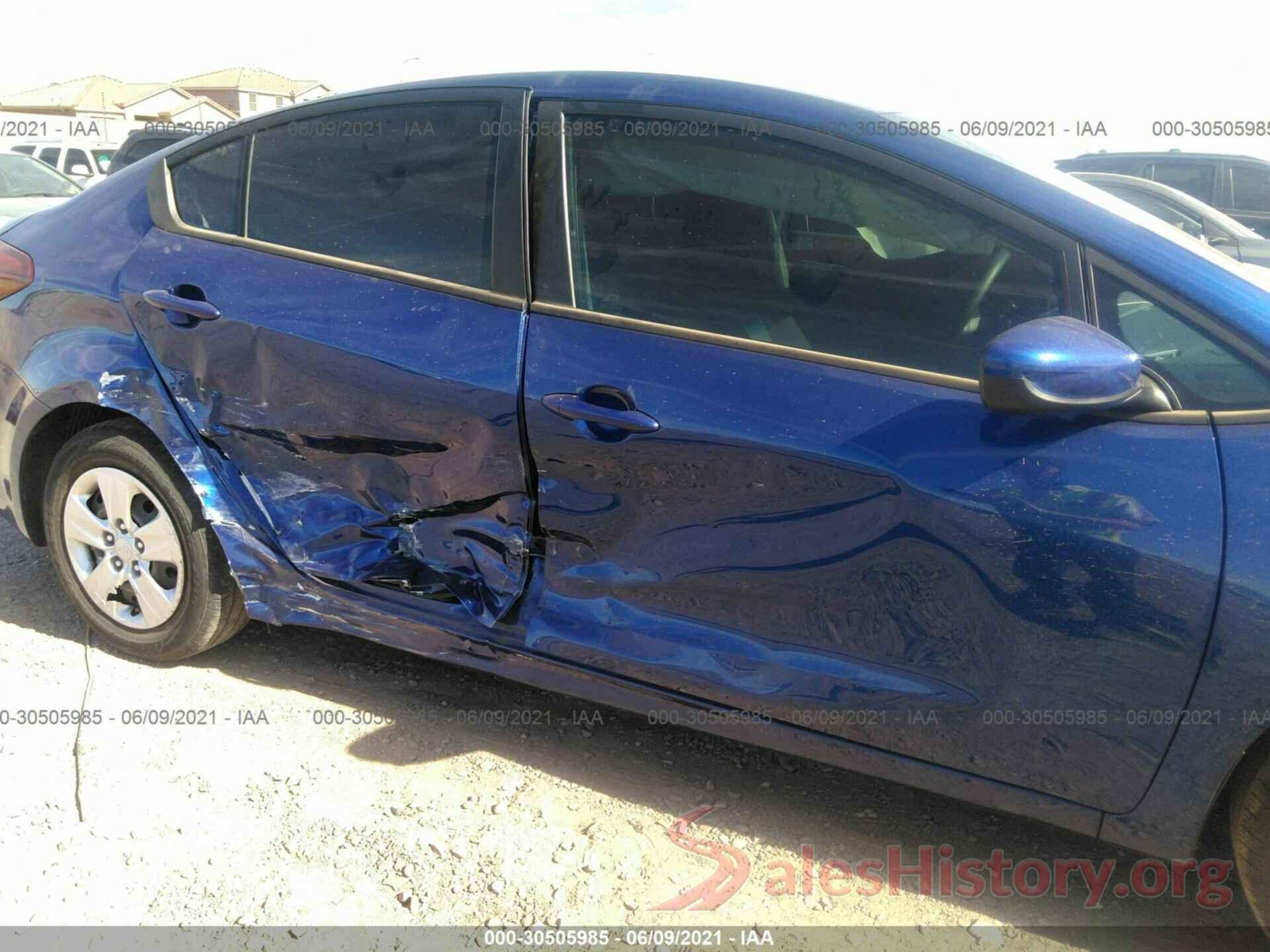 3KPFK4A7XJE236056 2018 KIA FORTE