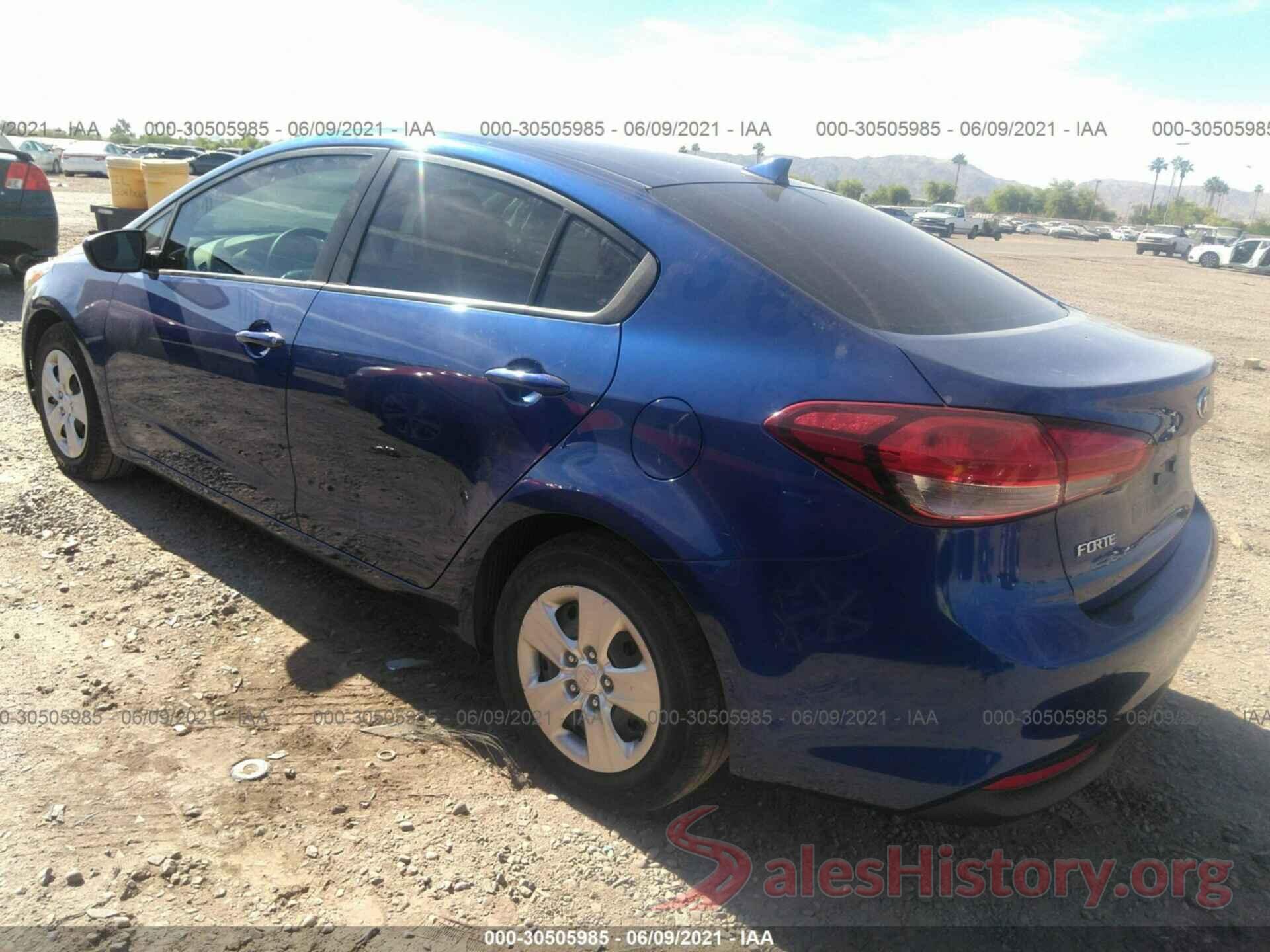 3KPFK4A7XJE236056 2018 KIA FORTE