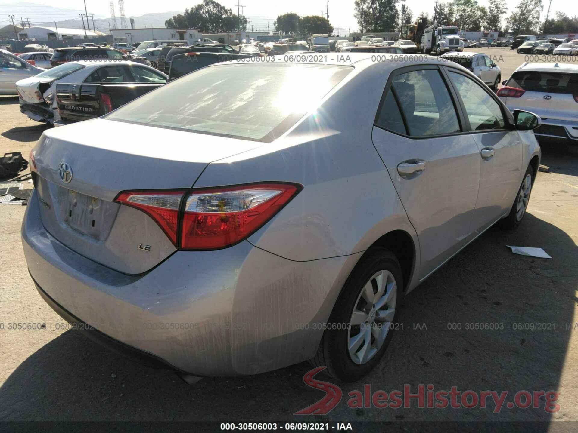 5YFBURHE8GP517791 2016 TOYOTA COROLLA