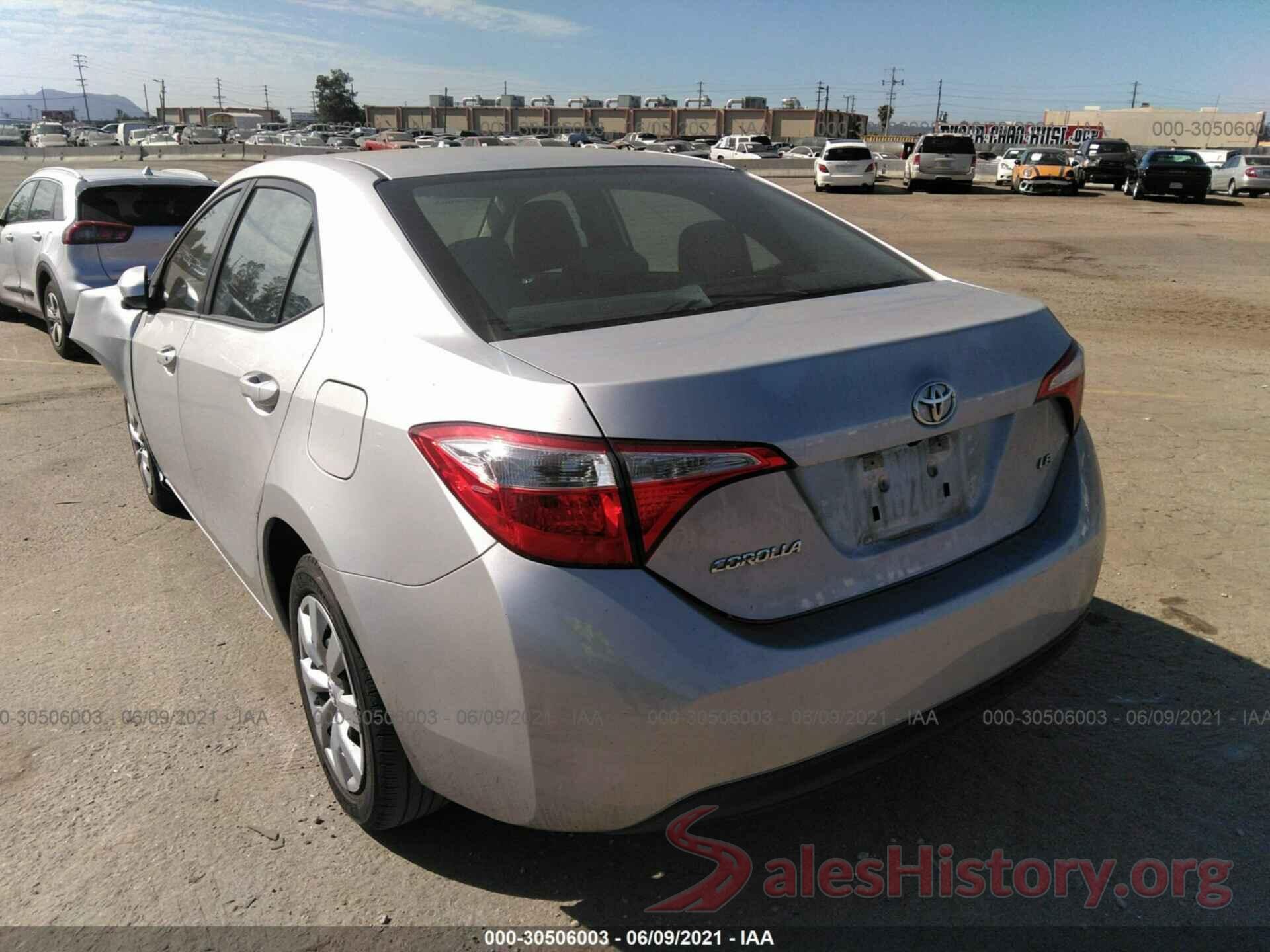 5YFBURHE8GP517791 2016 TOYOTA COROLLA