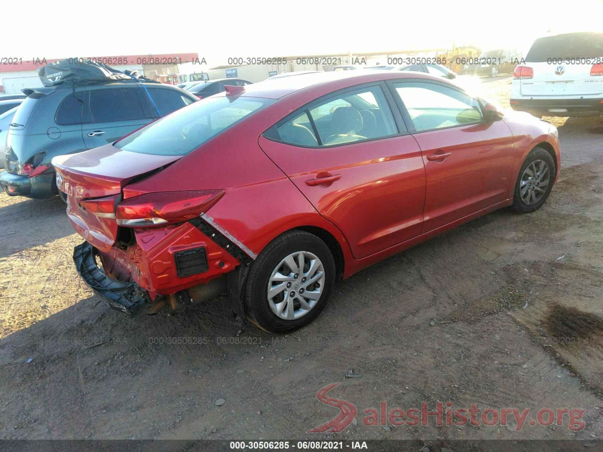 5NPD74LFXHH112811 2017 HYUNDAI ELANTRA