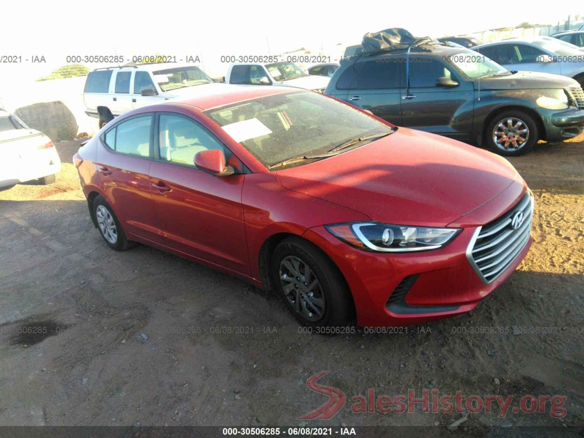 5NPD74LFXHH112811 2017 HYUNDAI ELANTRA