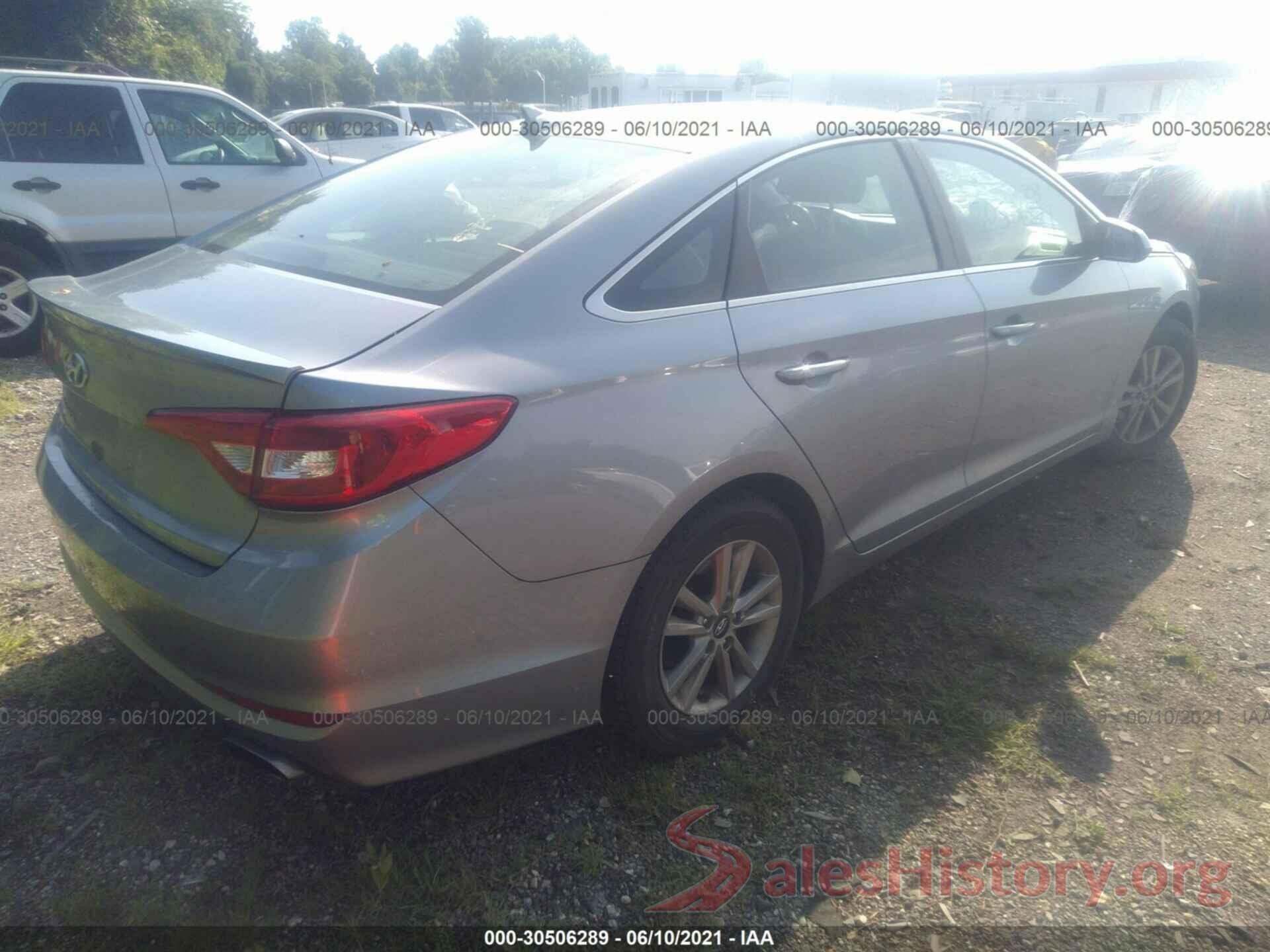 5NPE24AF5GH373204 2016 HYUNDAI SONATA