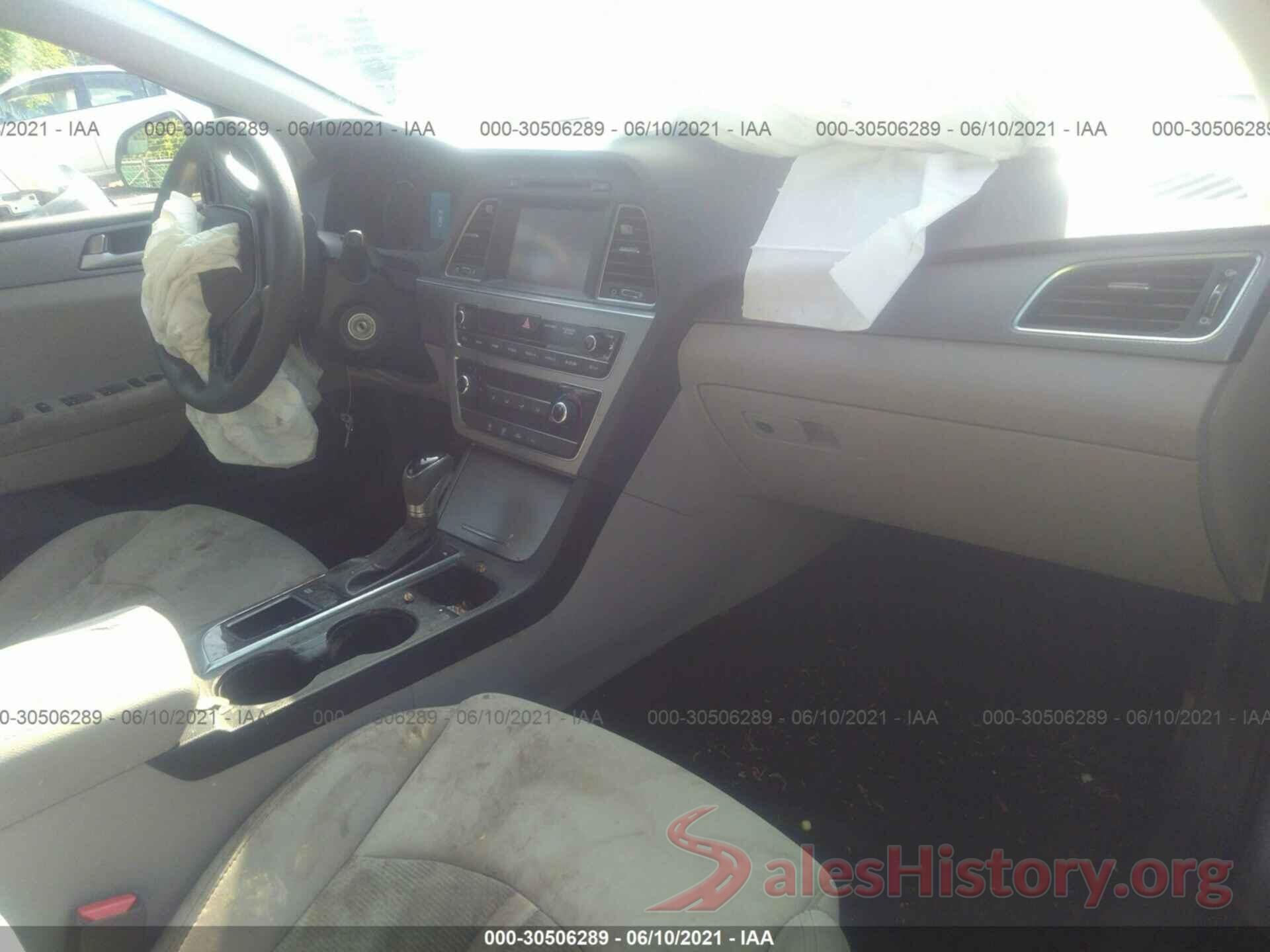 5NPE24AF5GH373204 2016 HYUNDAI SONATA