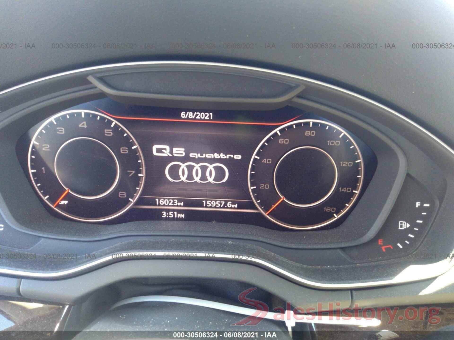 WA1BNAFY2K2072221 2019 AUDI Q5