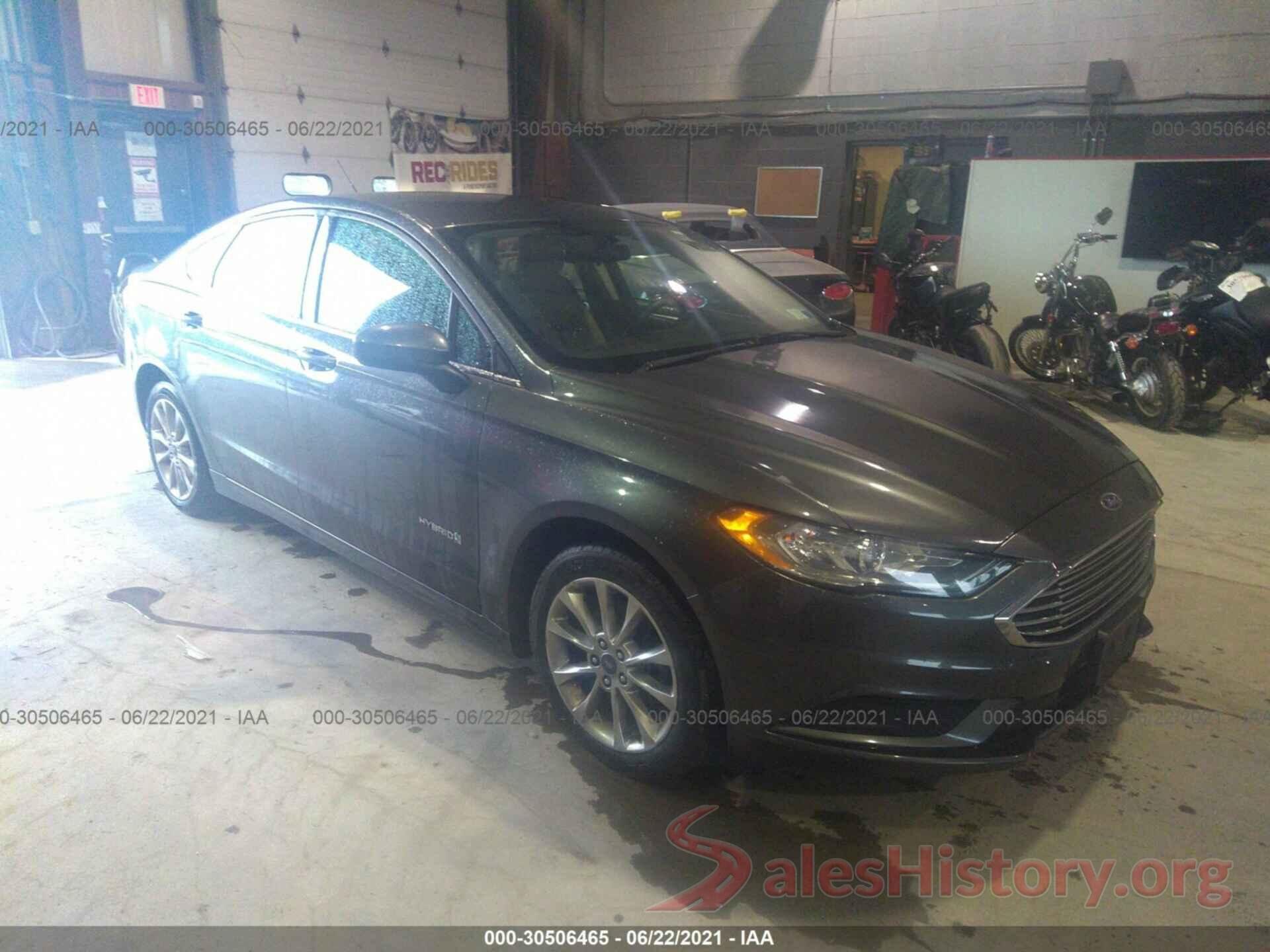 3FA6P0UU6HR400665 2017 FORD FUSION