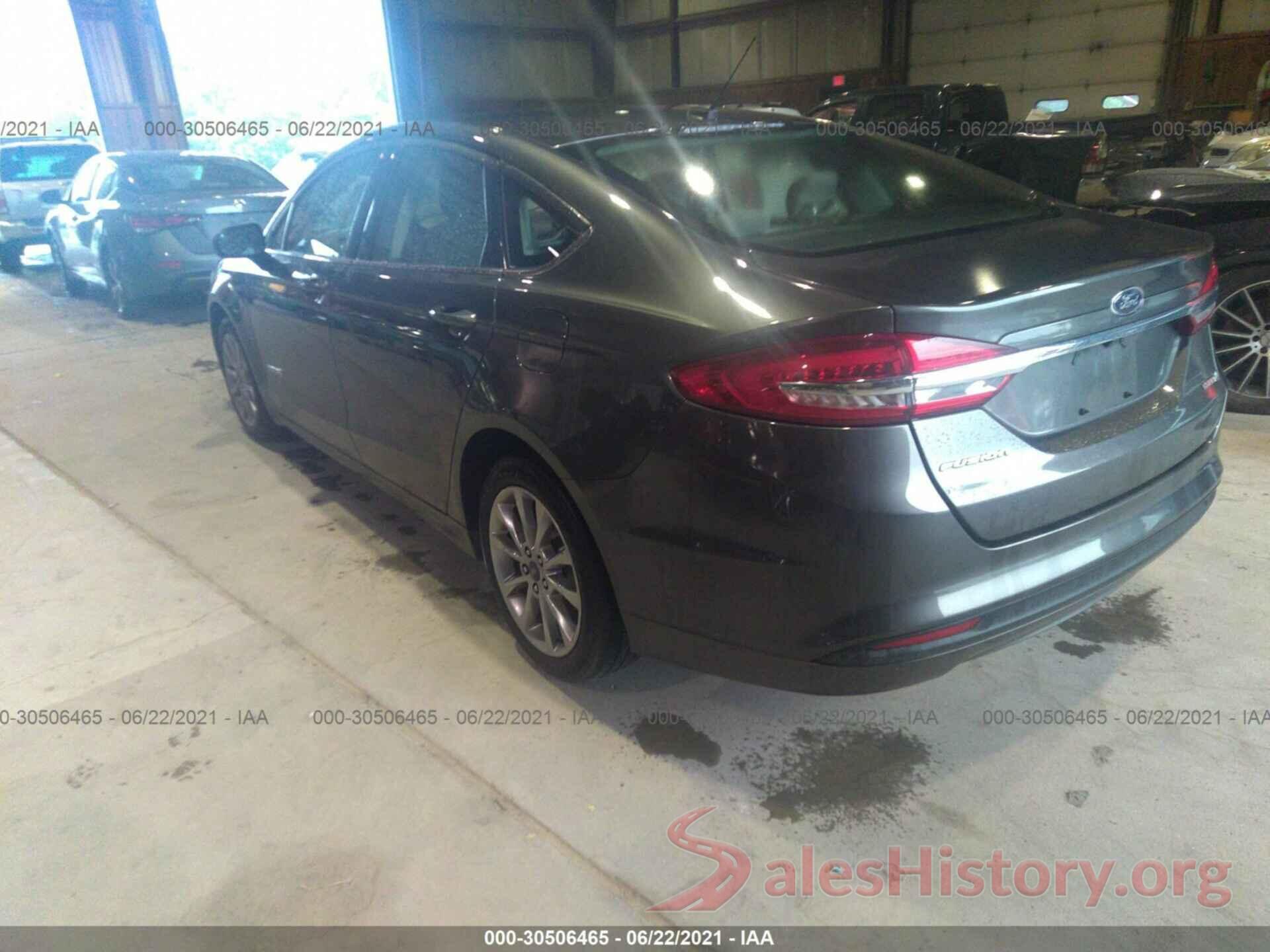 3FA6P0UU6HR400665 2017 FORD FUSION