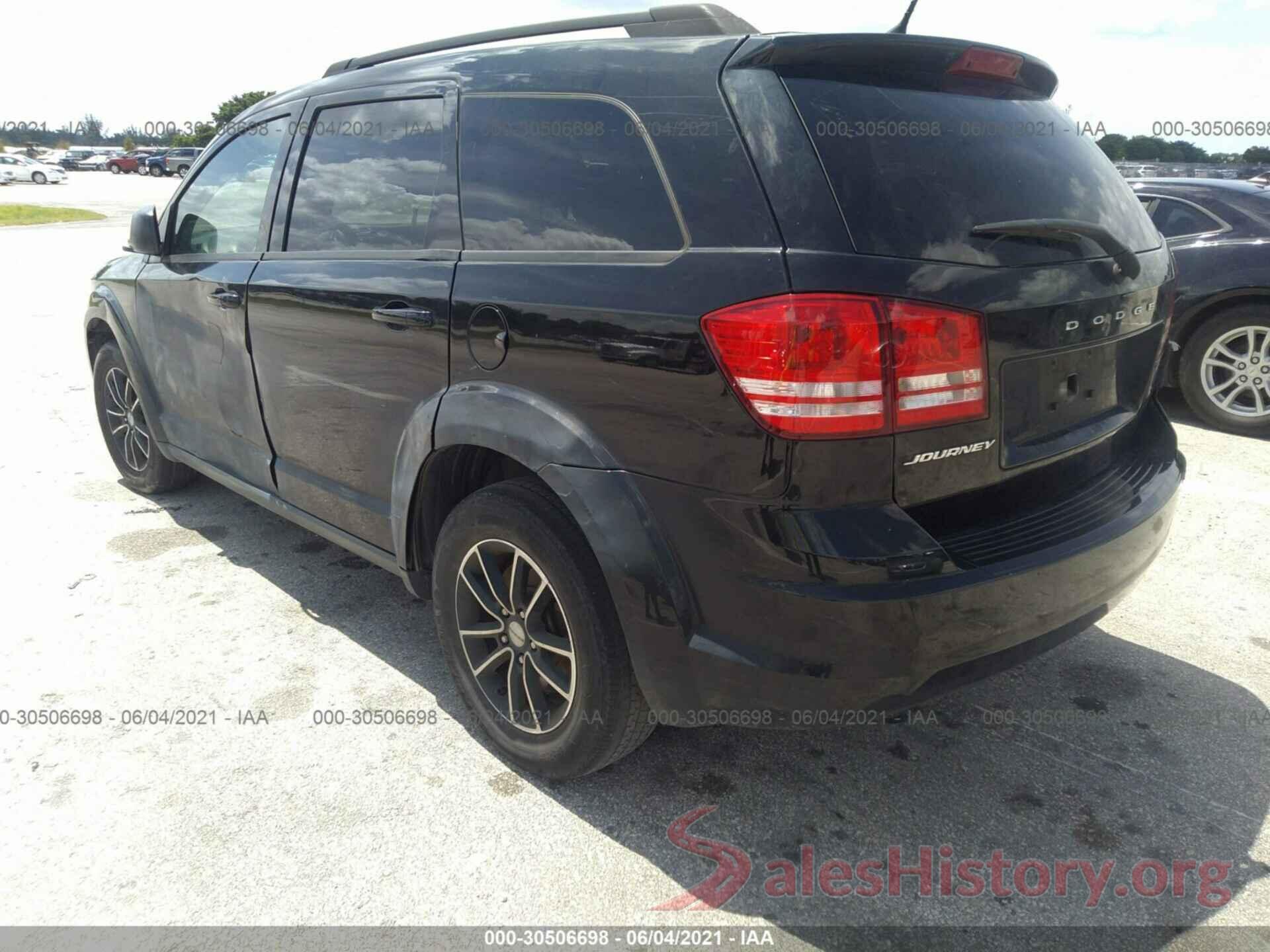 3C4PDCABXHT614086 2017 DODGE JOURNEY