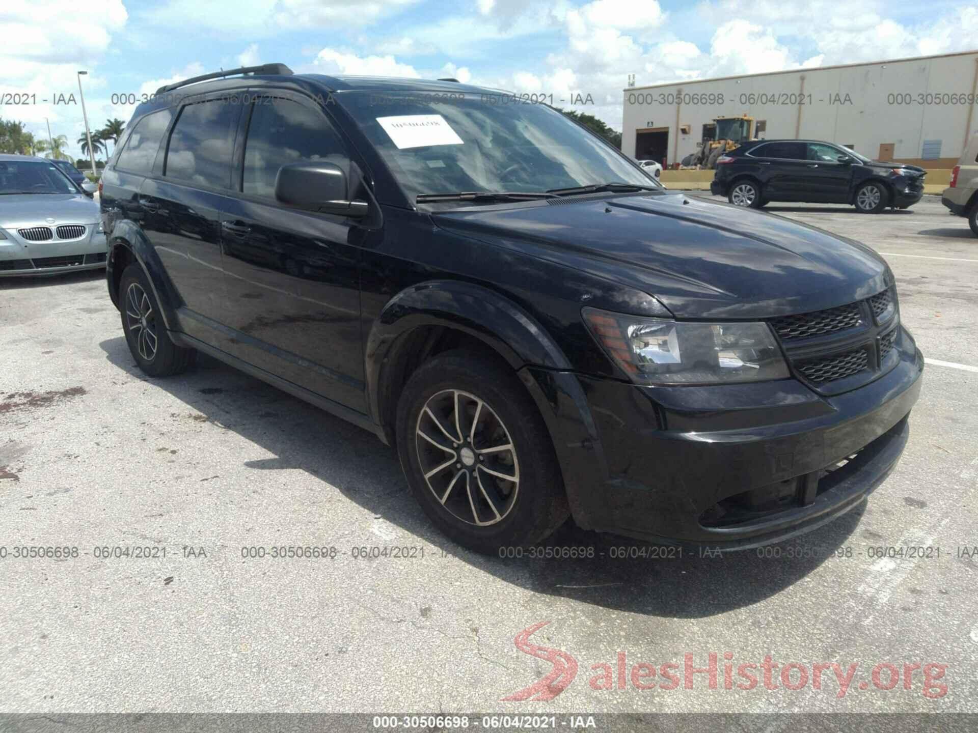 3C4PDCABXHT614086 2017 DODGE JOURNEY