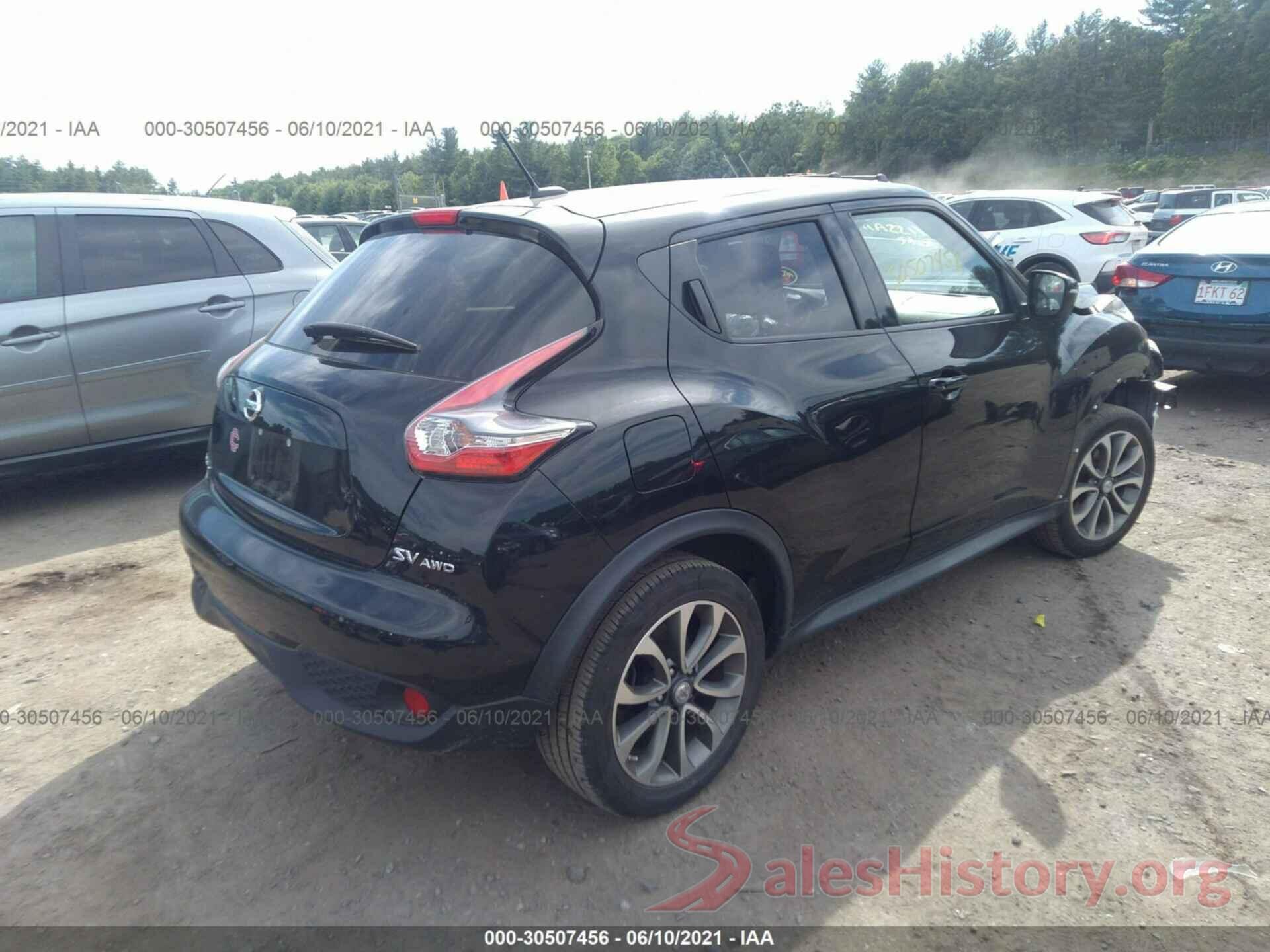 JN8AF5MVXHT754687 2017 NISSAN JUKE