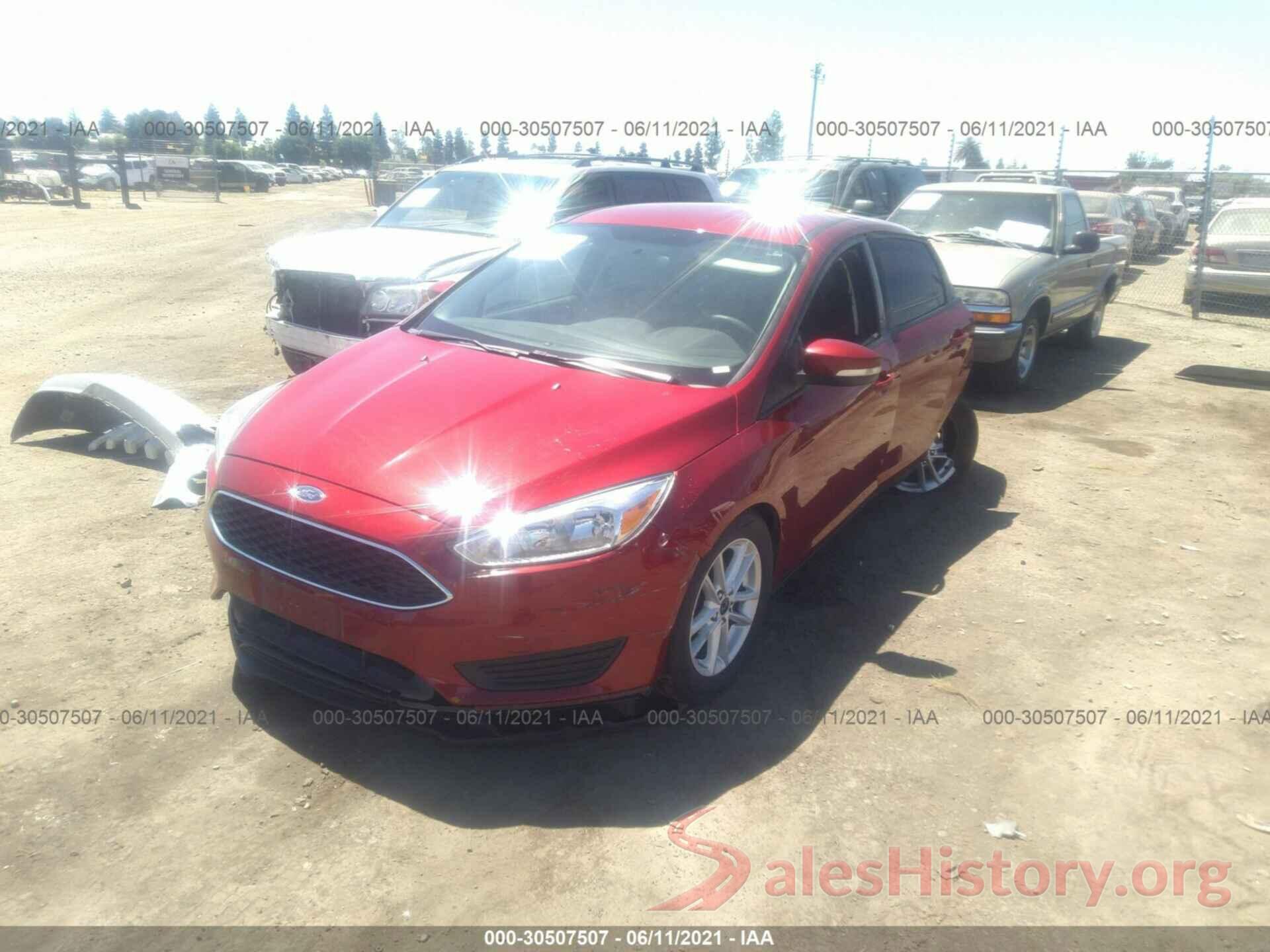 1FADP3K20GL298125 2016 FORD FOCUS