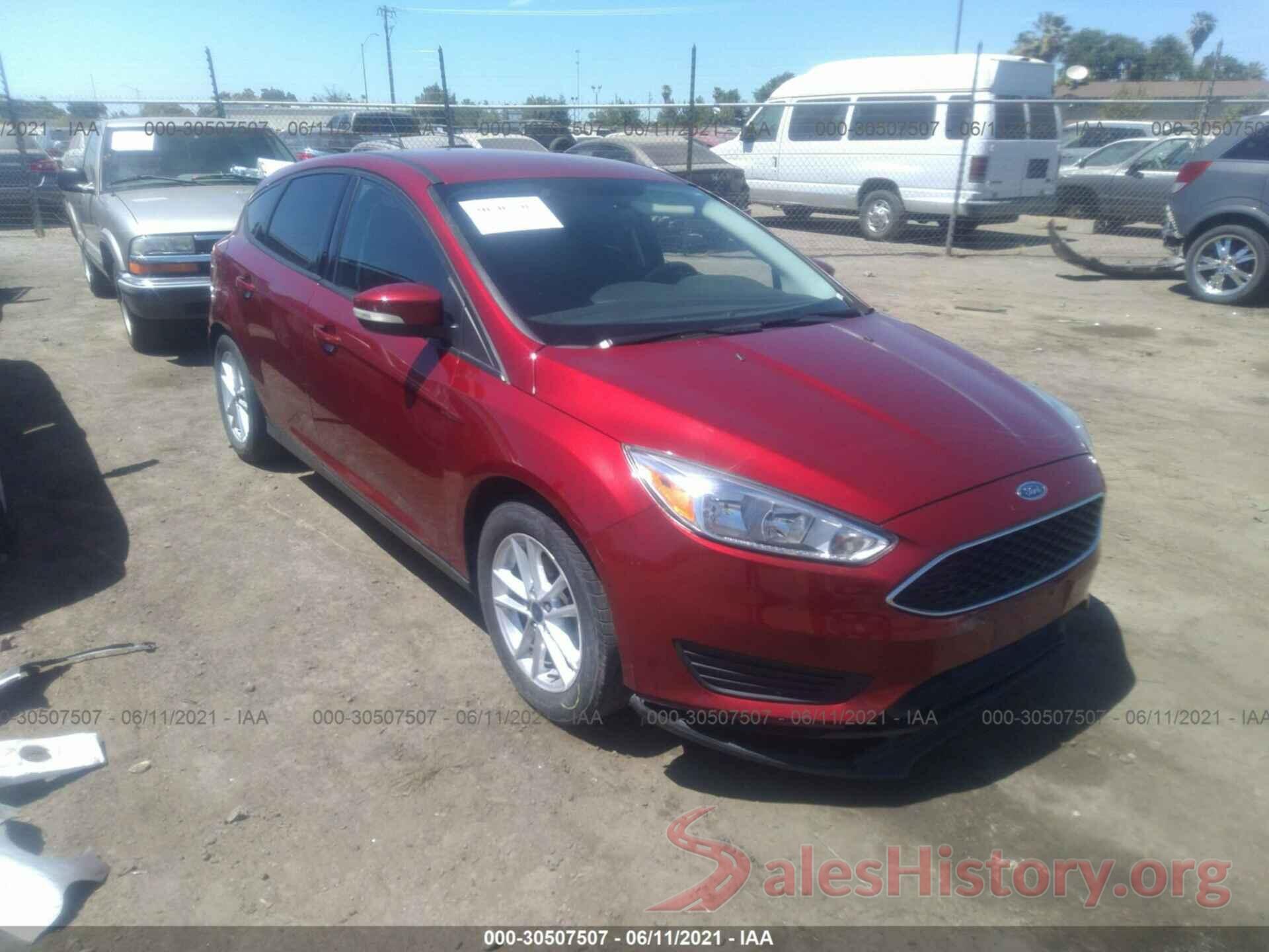 1FADP3K20GL298125 2016 FORD FOCUS