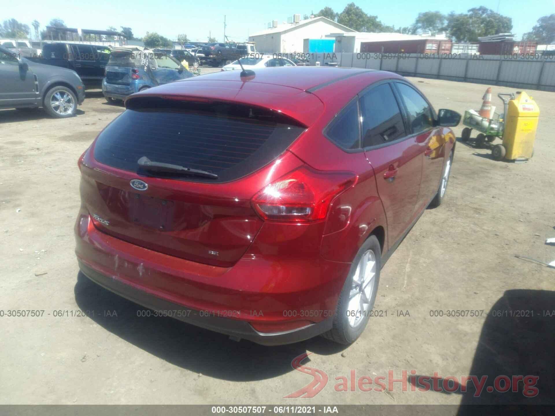 1FADP3K20GL298125 2016 FORD FOCUS