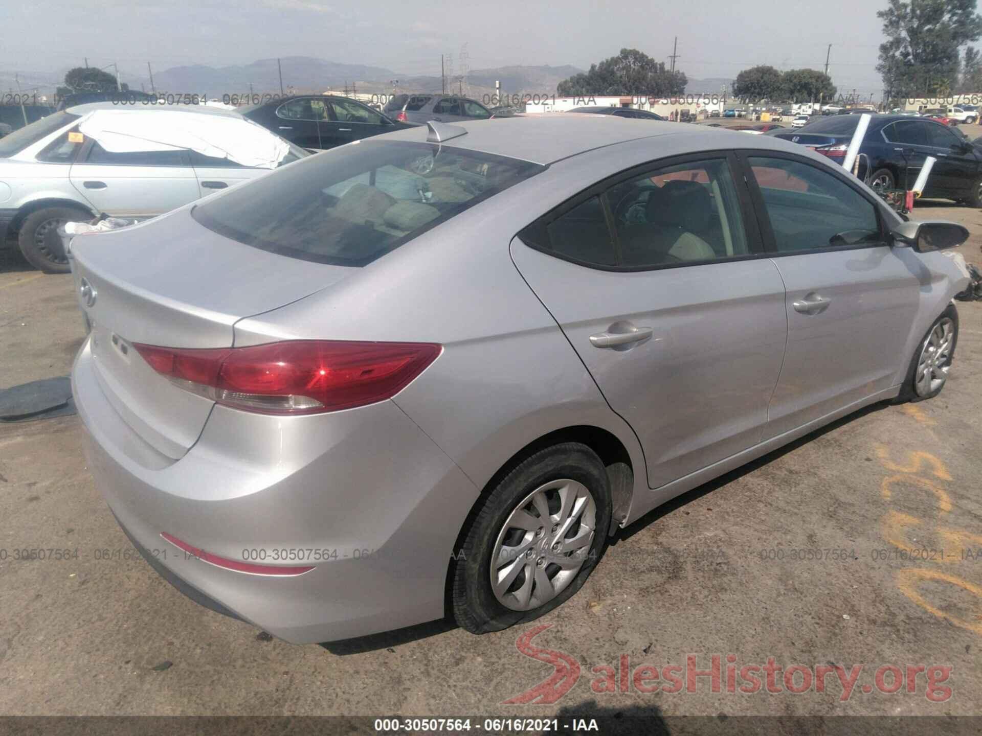 5NPD74LF8HH096771 2017 HYUNDAI ELANTRA