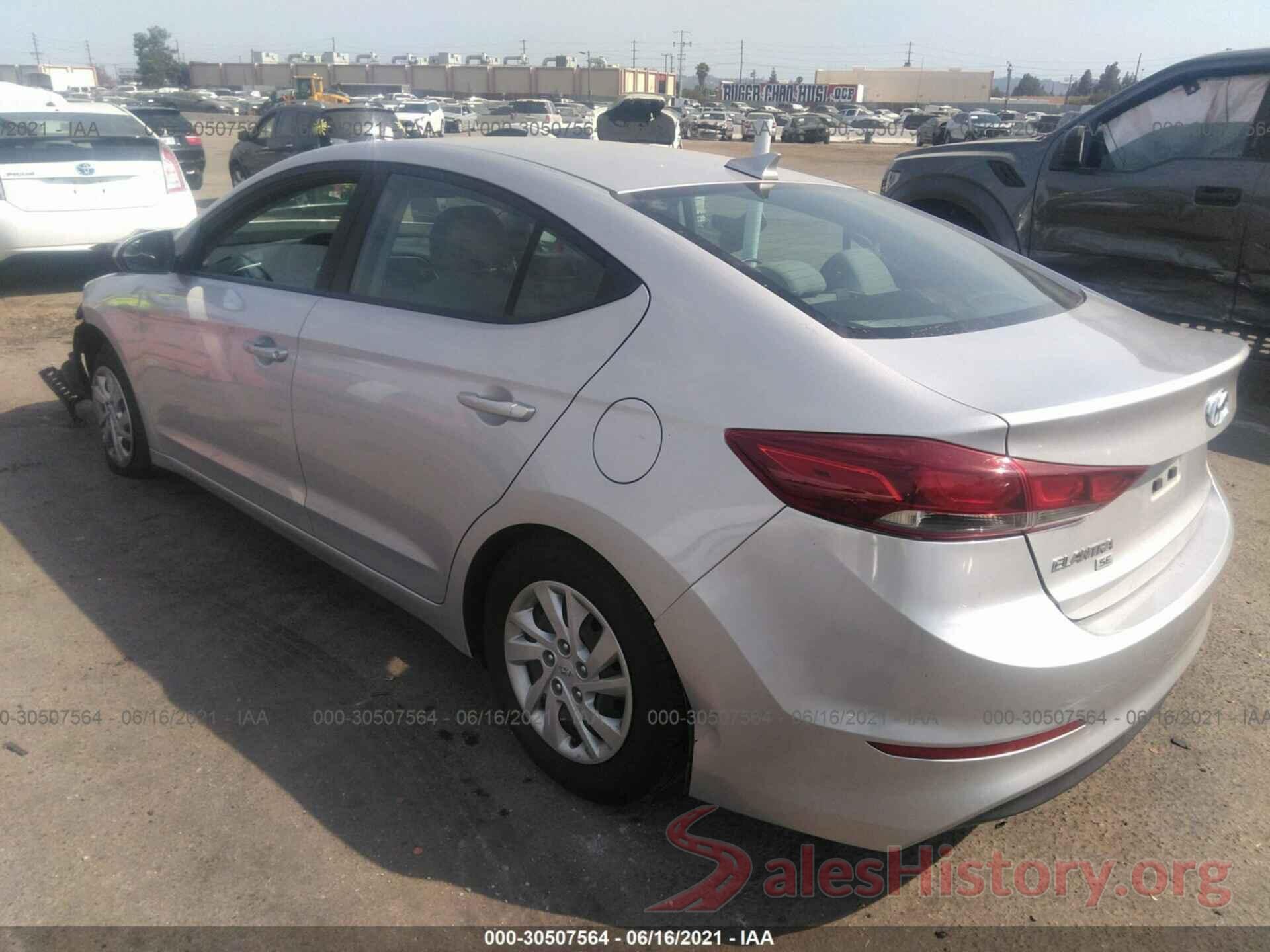 5NPD74LF8HH096771 2017 HYUNDAI ELANTRA