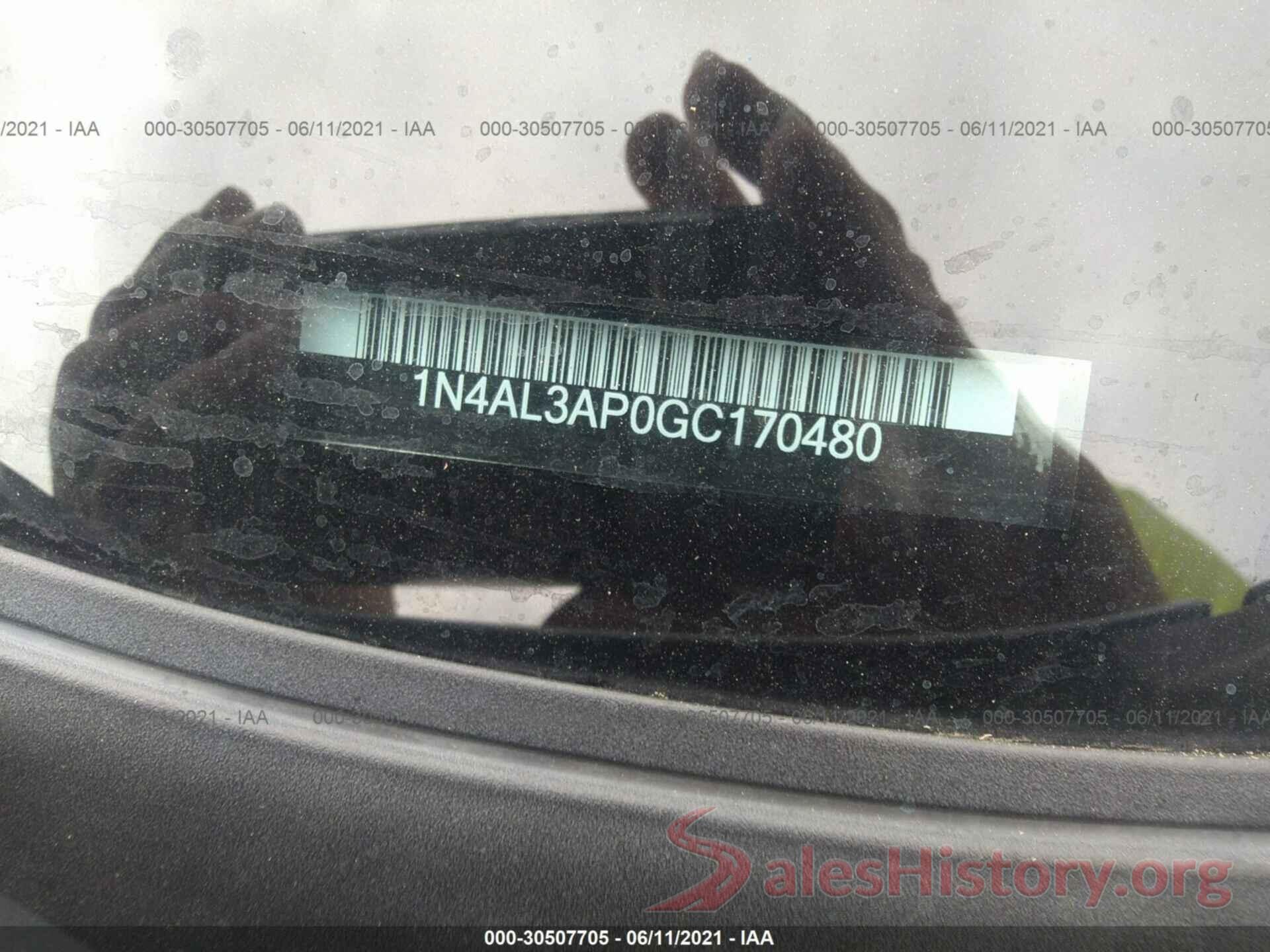 1N4AL3AP0GC170480 2016 NISSAN ALTIMA