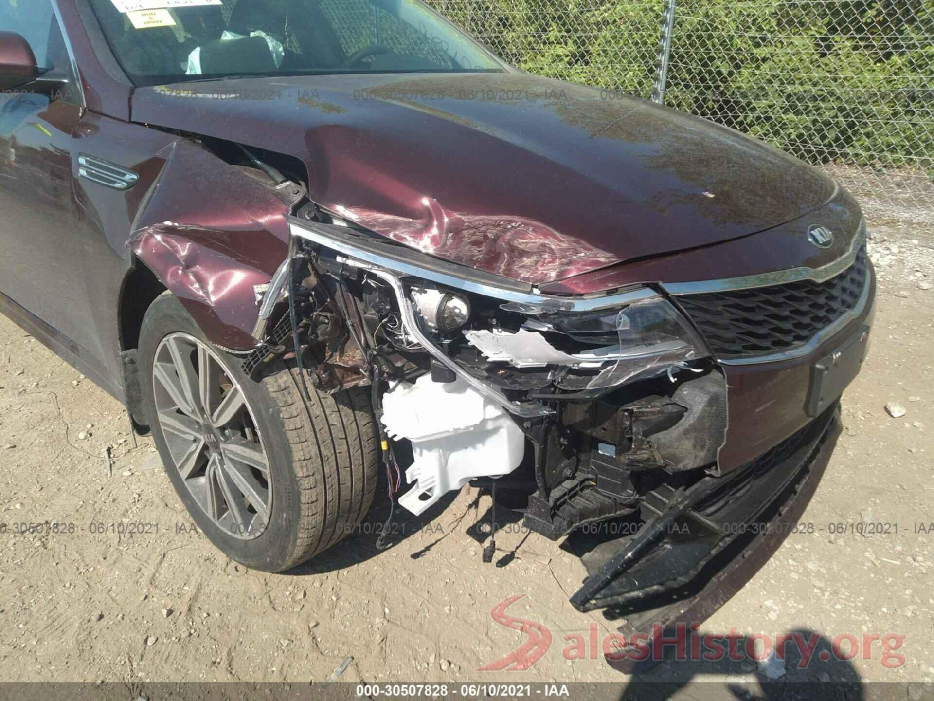 5XXGT4L38KG358371 2019 KIA OPTIMA