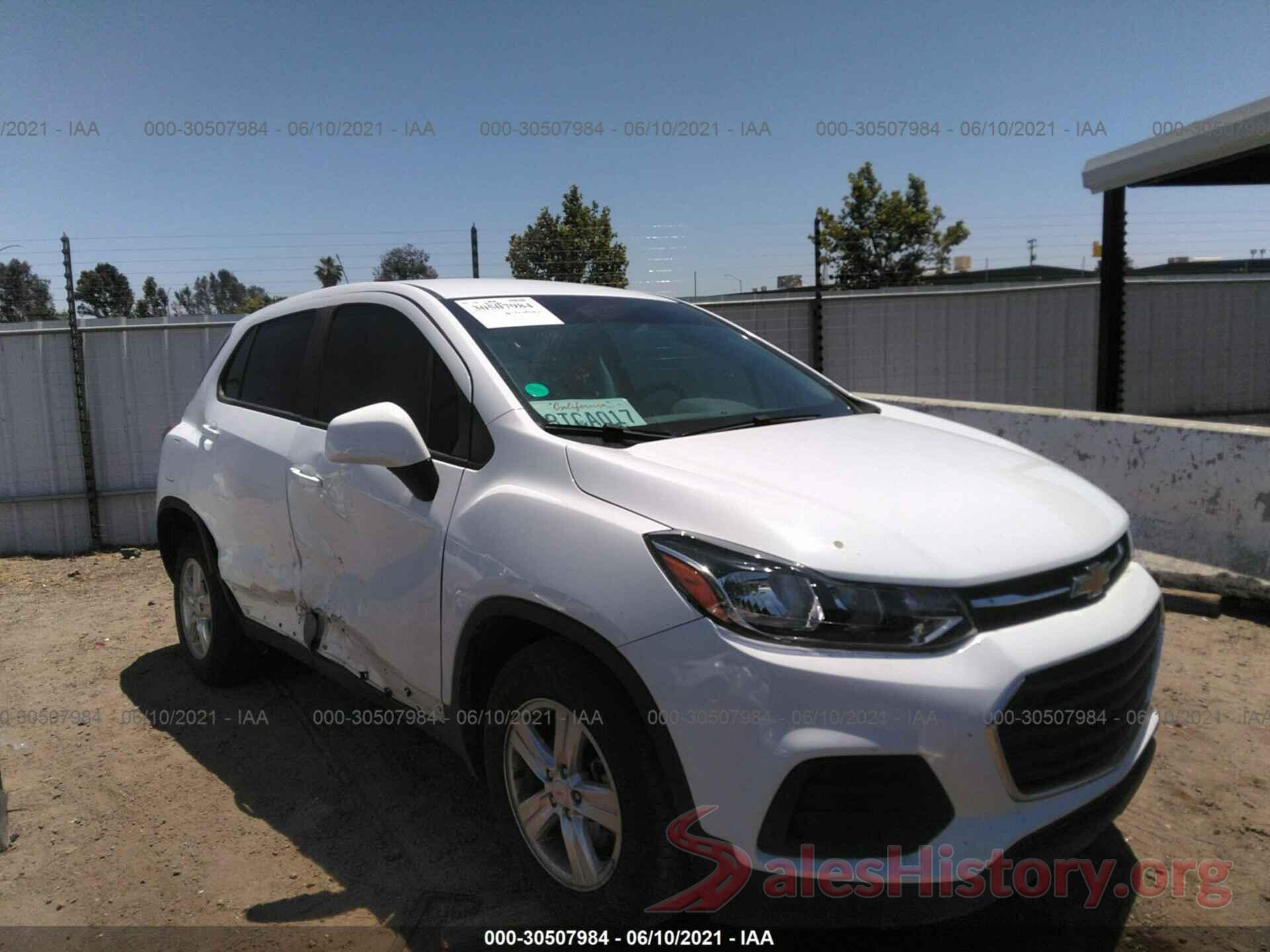 KL7CJKSB2LB028389 2020 CHEVROLET TRAX