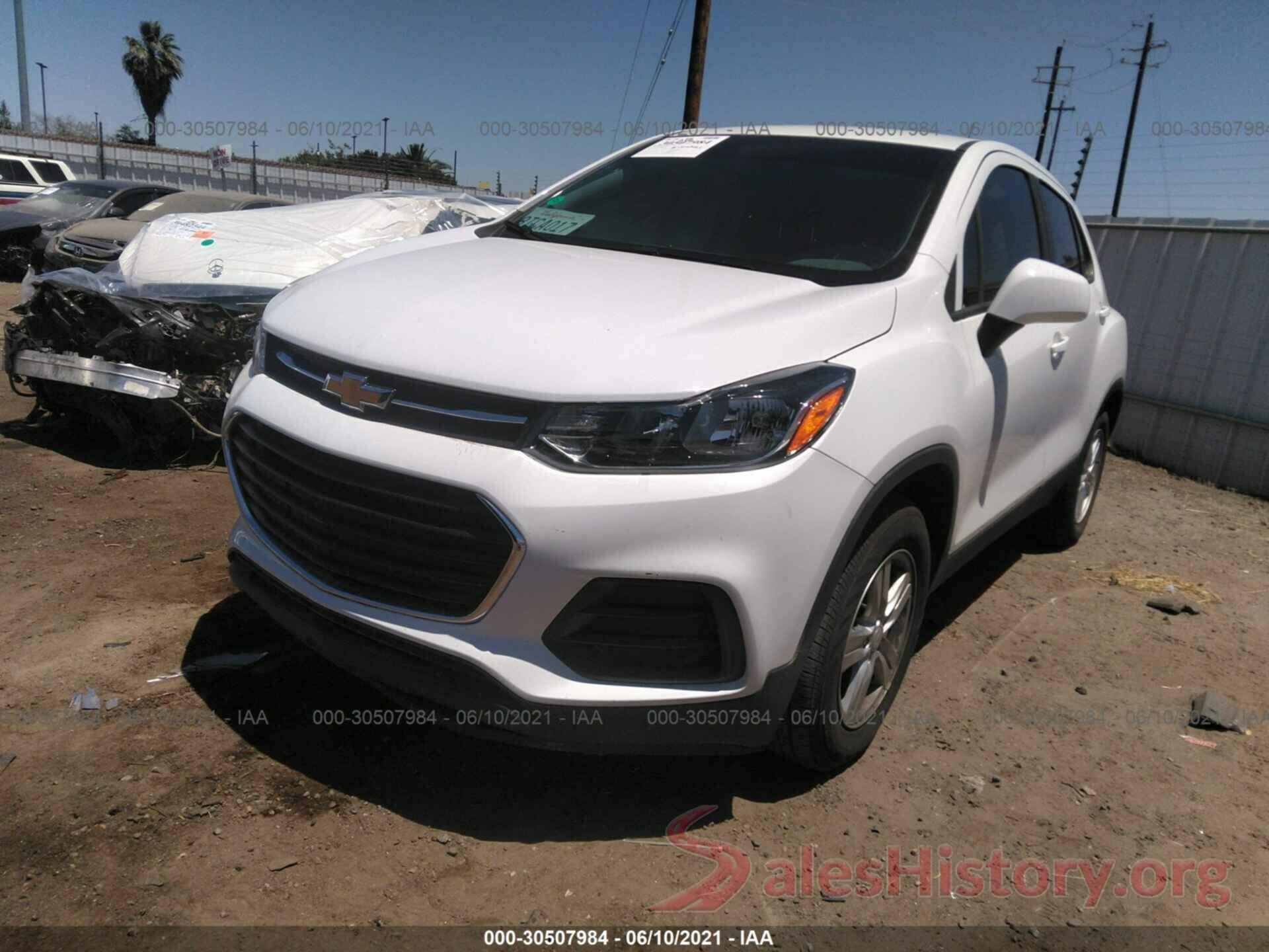 KL7CJKSB2LB028389 2020 CHEVROLET TRAX