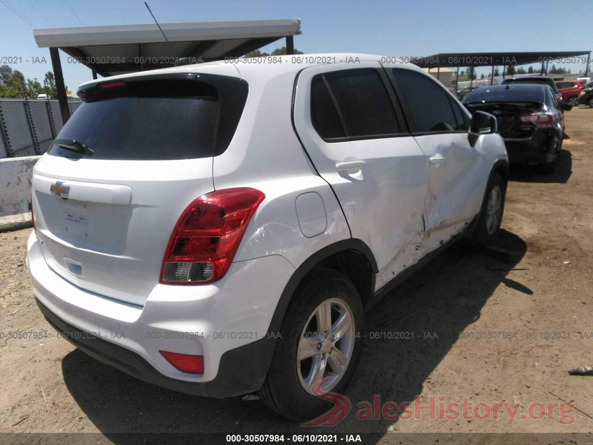 KL7CJKSB2LB028389 2020 CHEVROLET TRAX