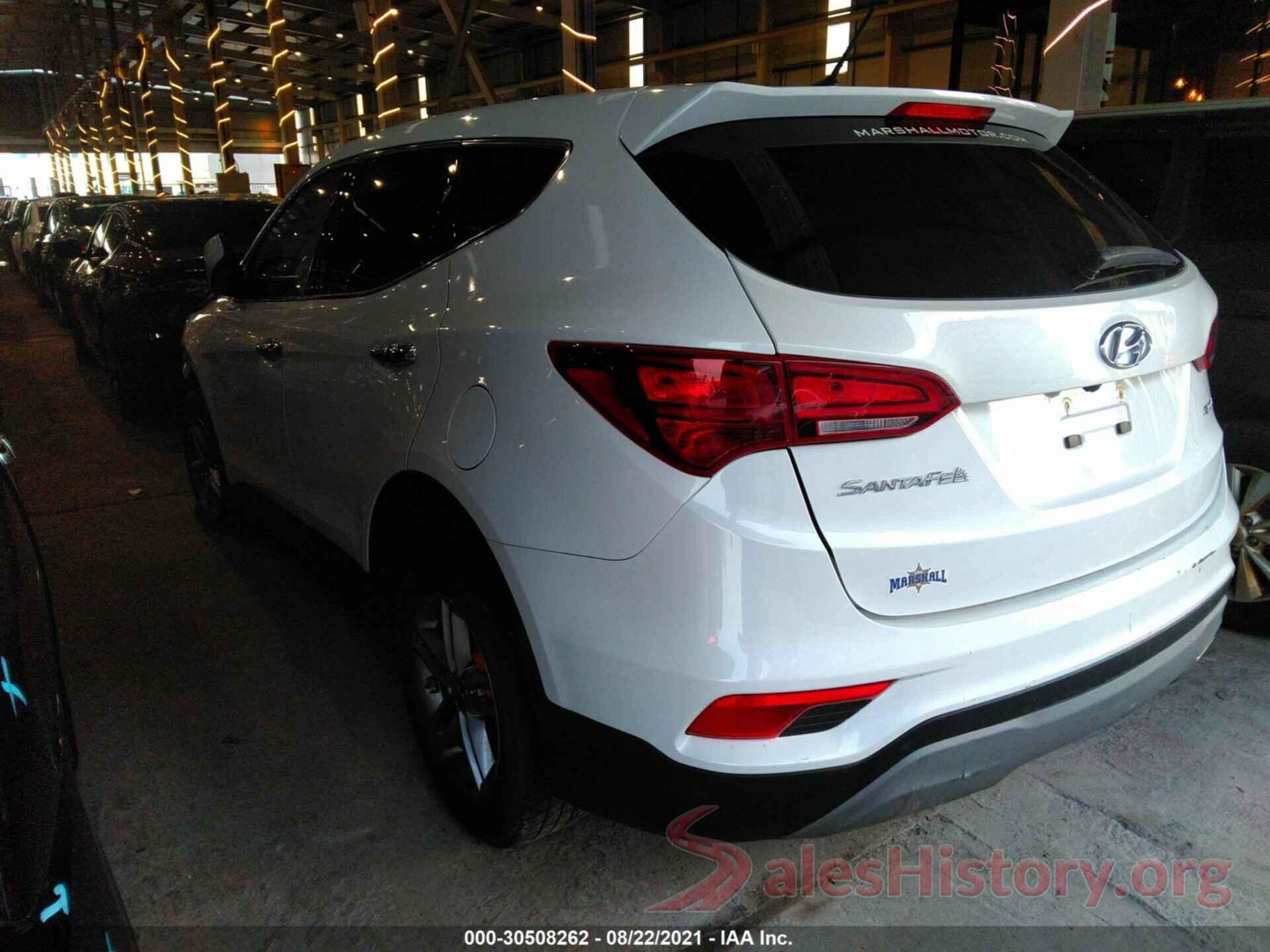 000ZT3LB3JH093143 2018 HYUNDAI SANTA FE SPORT