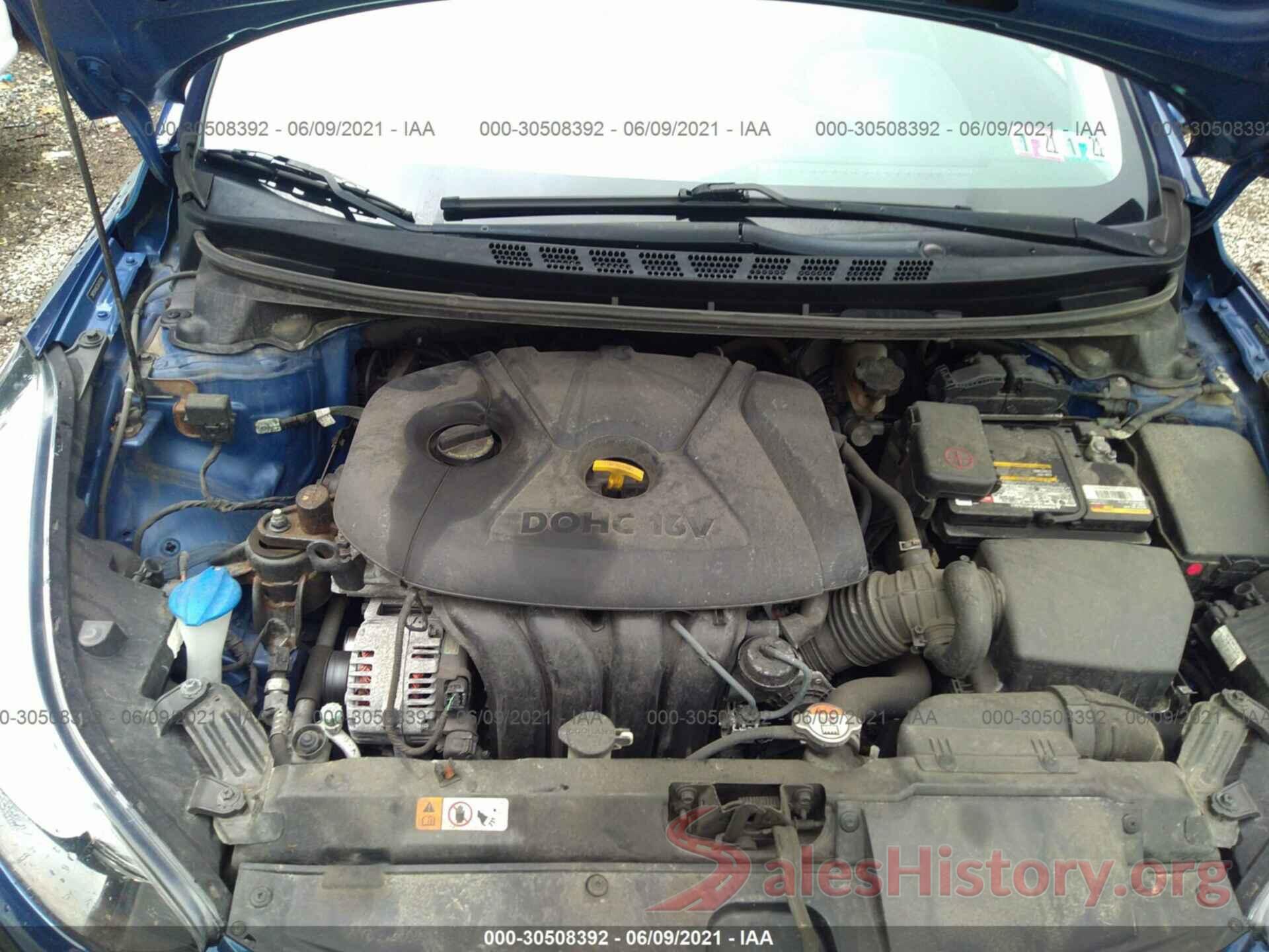 5NPDH4AE3GH753188 2016 HYUNDAI ELANTRA