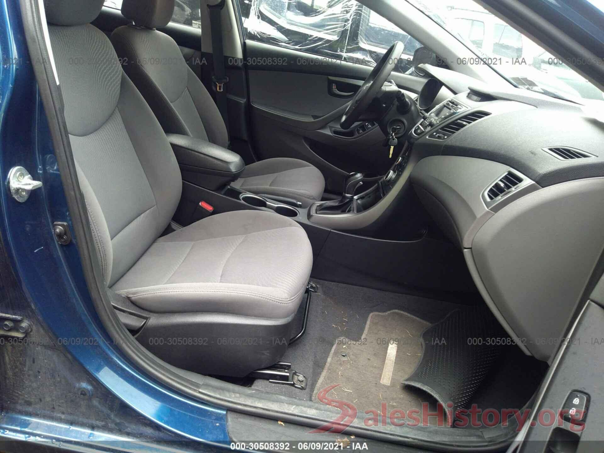 5NPDH4AE3GH753188 2016 HYUNDAI ELANTRA