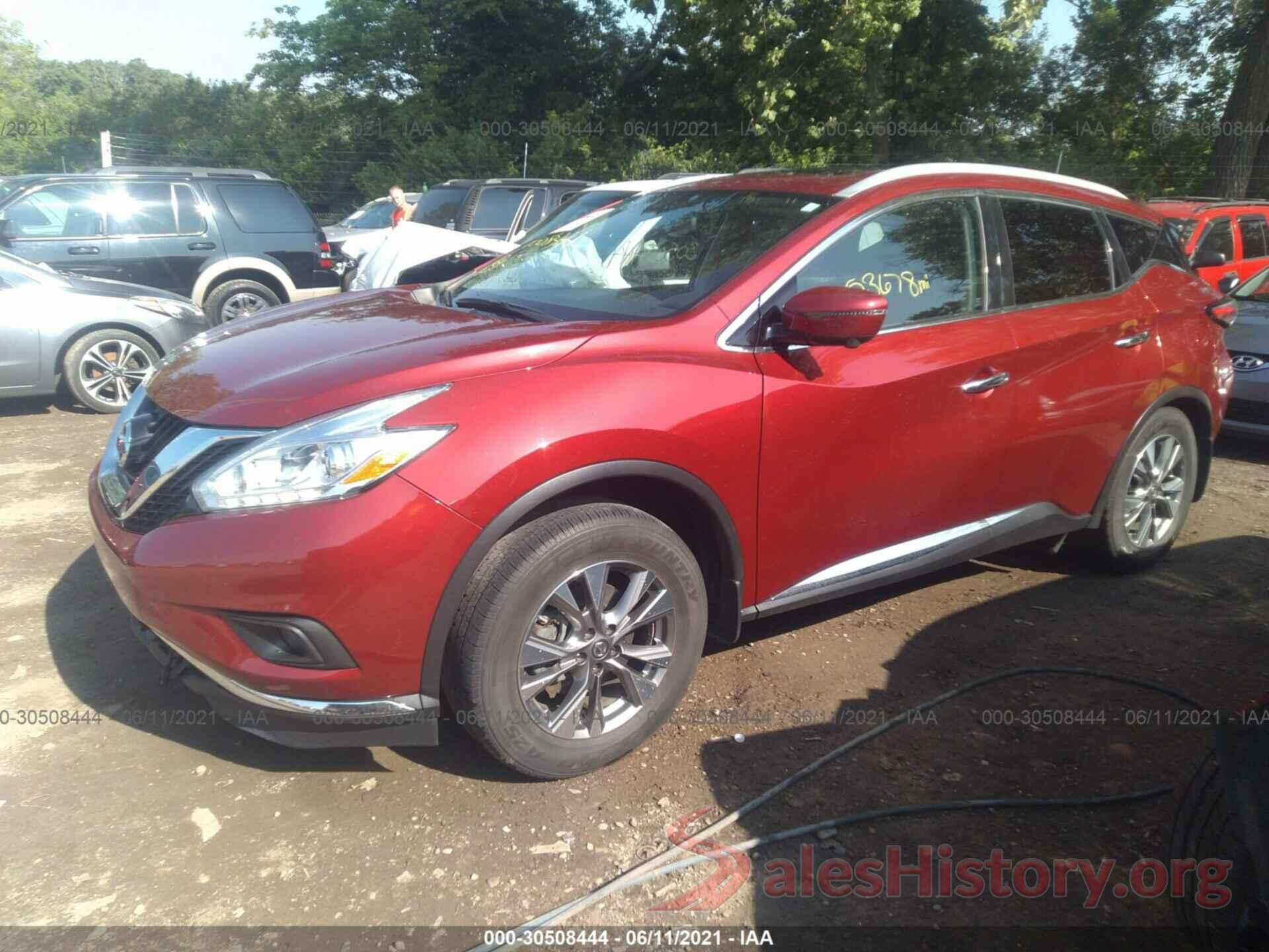 5N1AZ2MH1GN131274 2016 NISSAN MURANO