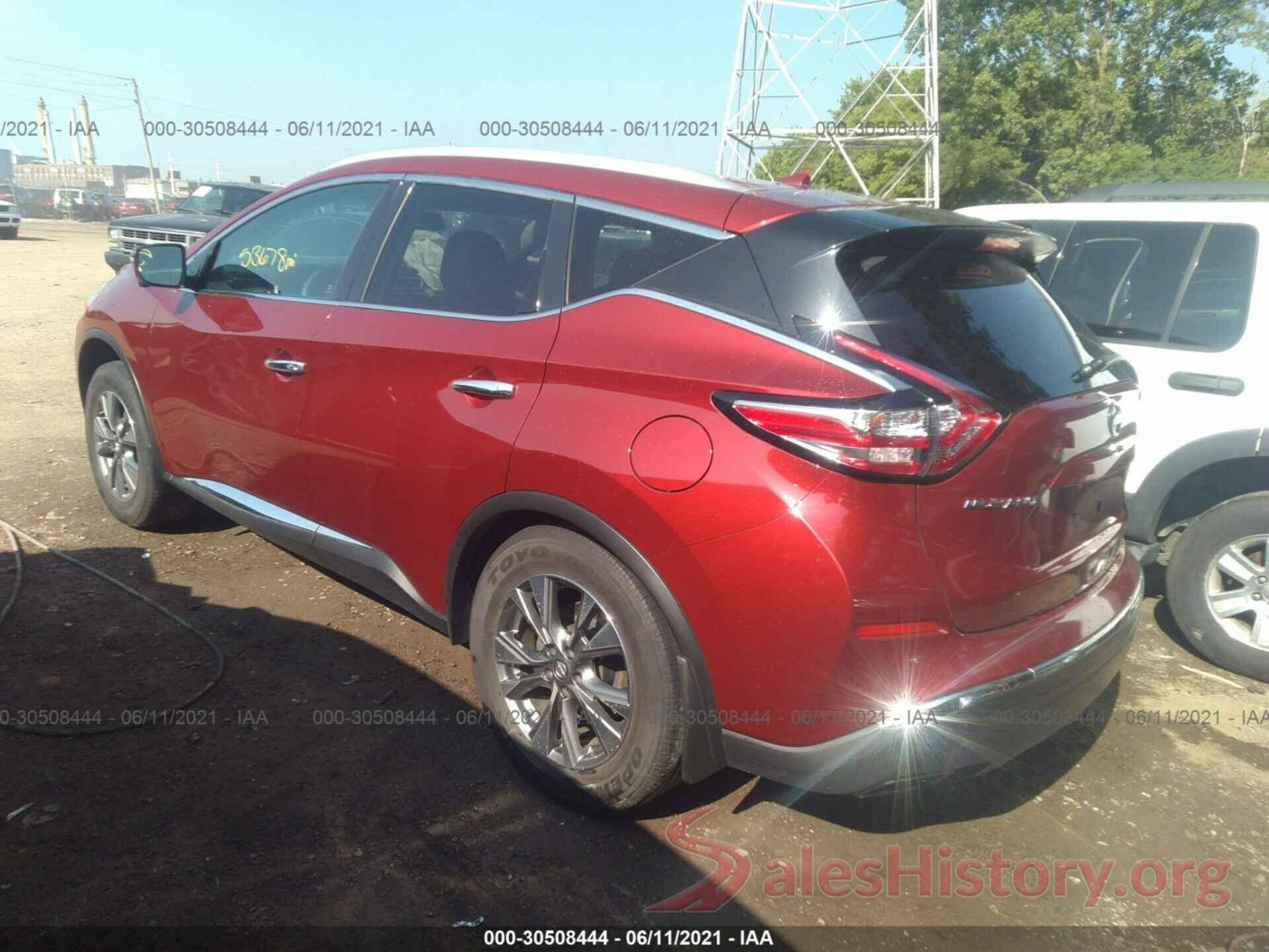 5N1AZ2MH1GN131274 2016 NISSAN MURANO