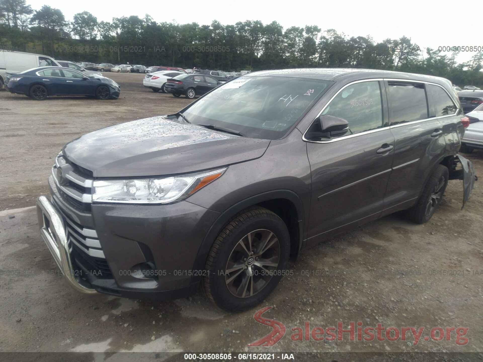 5TDBZRFH3JS828154 2018 TOYOTA HIGHLANDER