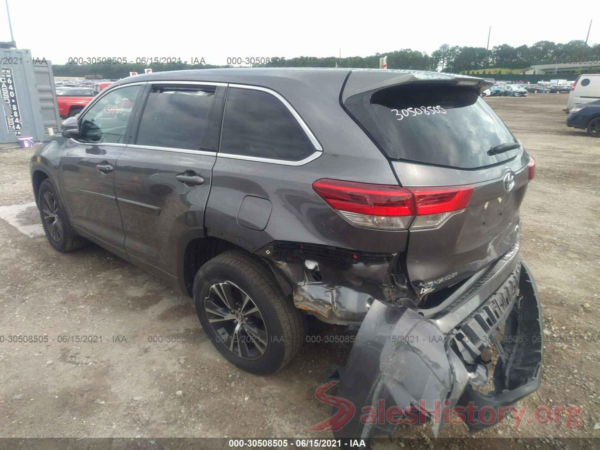 5TDBZRFH3JS828154 2018 TOYOTA HIGHLANDER