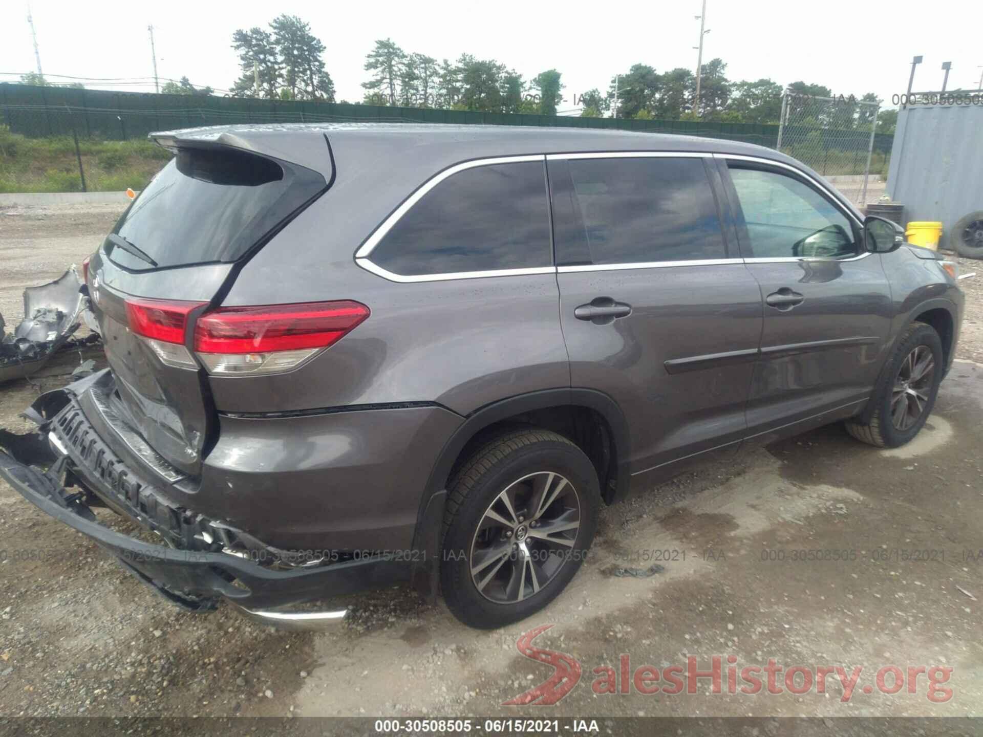 5TDBZRFH3JS828154 2018 TOYOTA HIGHLANDER