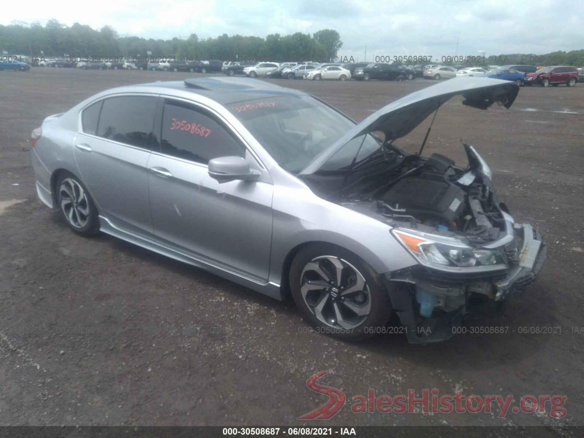 1HGCR3F80GA010633 2016 HONDA ACCORD SEDAN